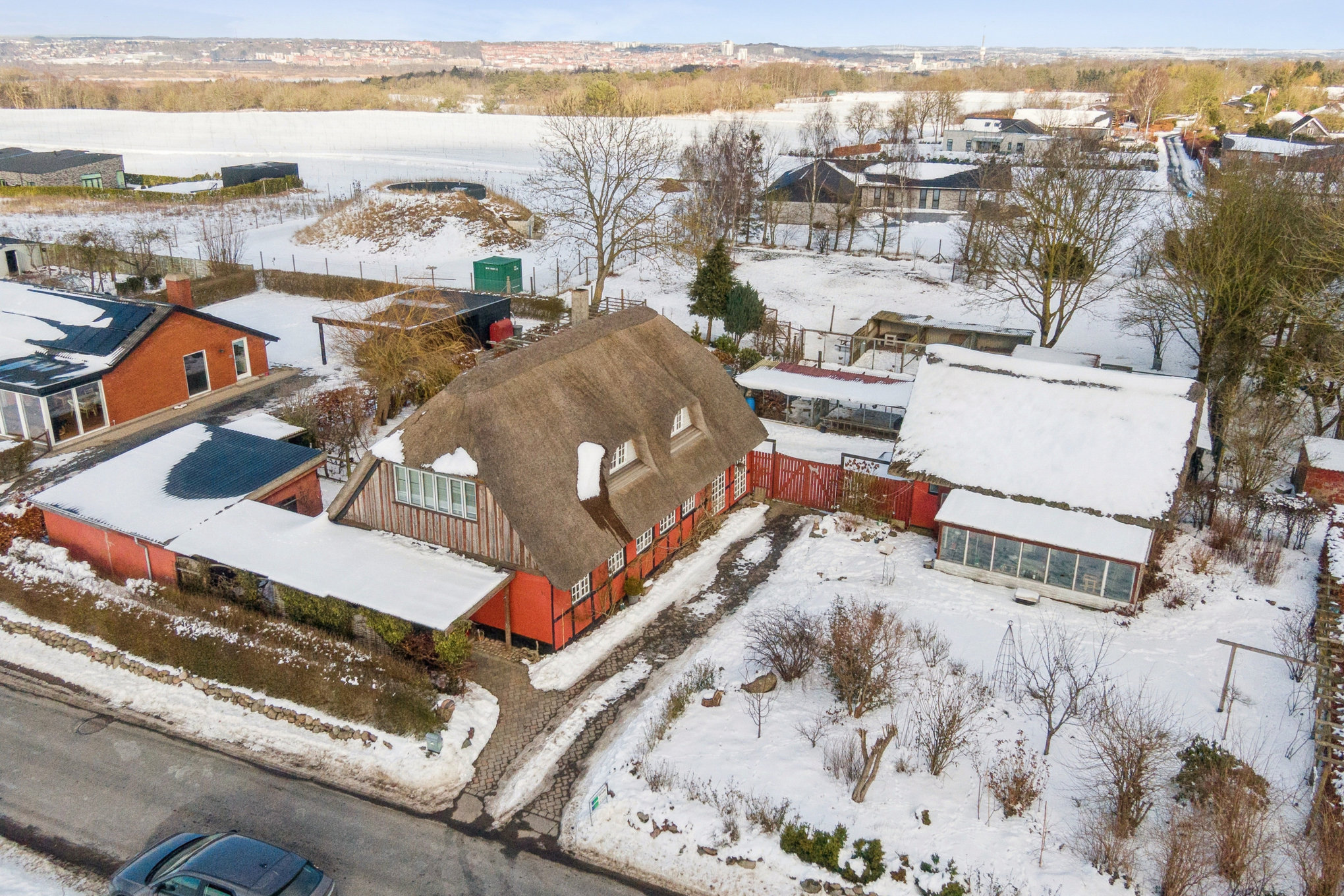 Fremhævet ejendommen billede i fuldskærmstilstand. Billede af Kallehavevej 51, Tebbestrup, 8940 Randers SV