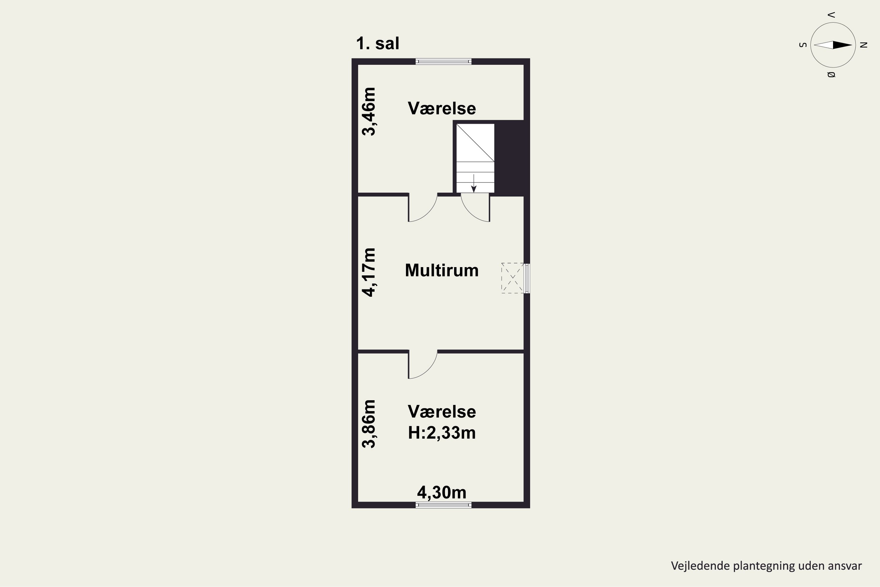 Plantegninger billede af Grundvej 18, Fausing Mark, 8961 Allingåbro