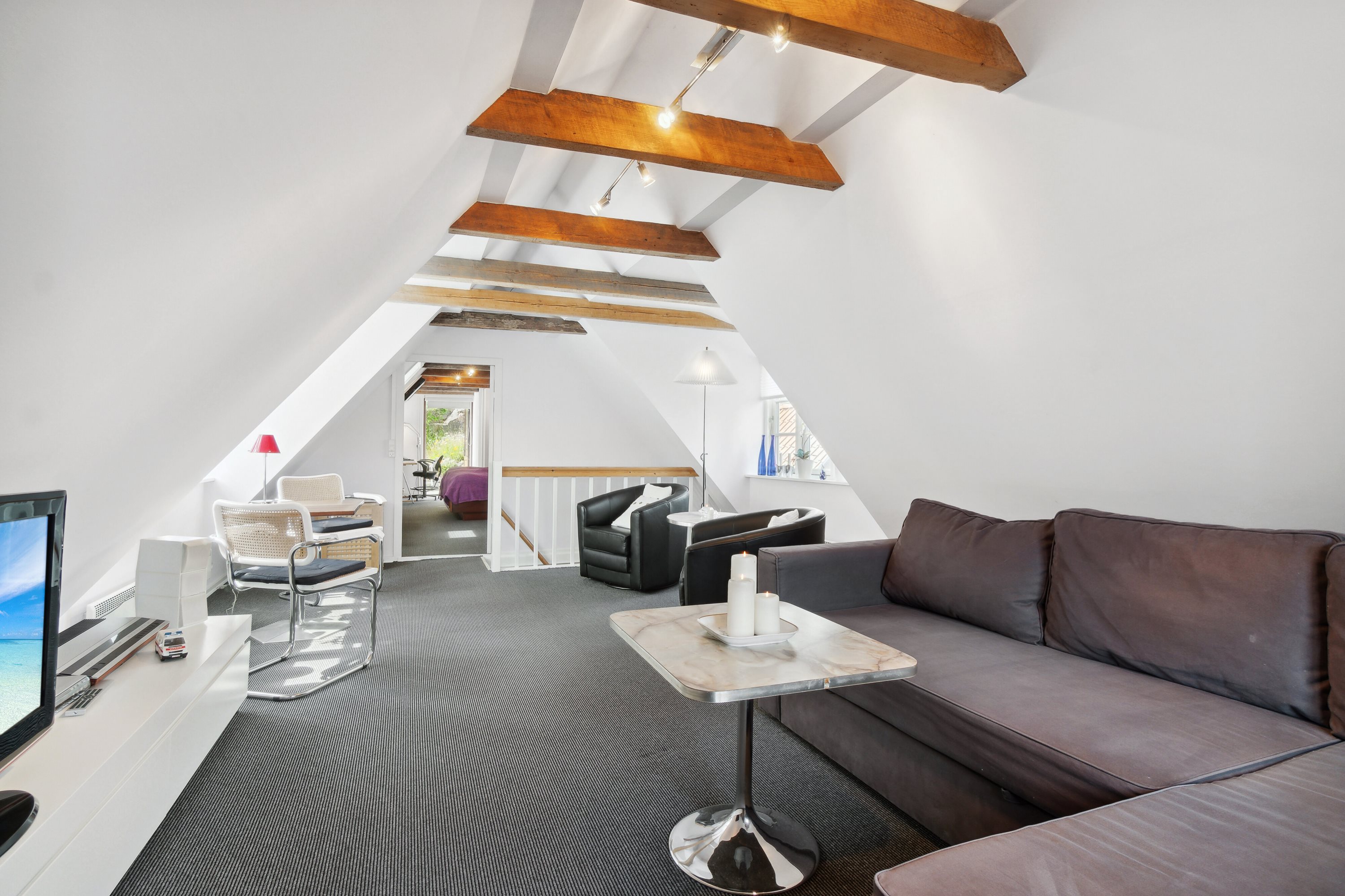 Fremhævet stue billede i fuldskærmstilstand. Billede af Brøddegade 39, 3760 Gudhjem