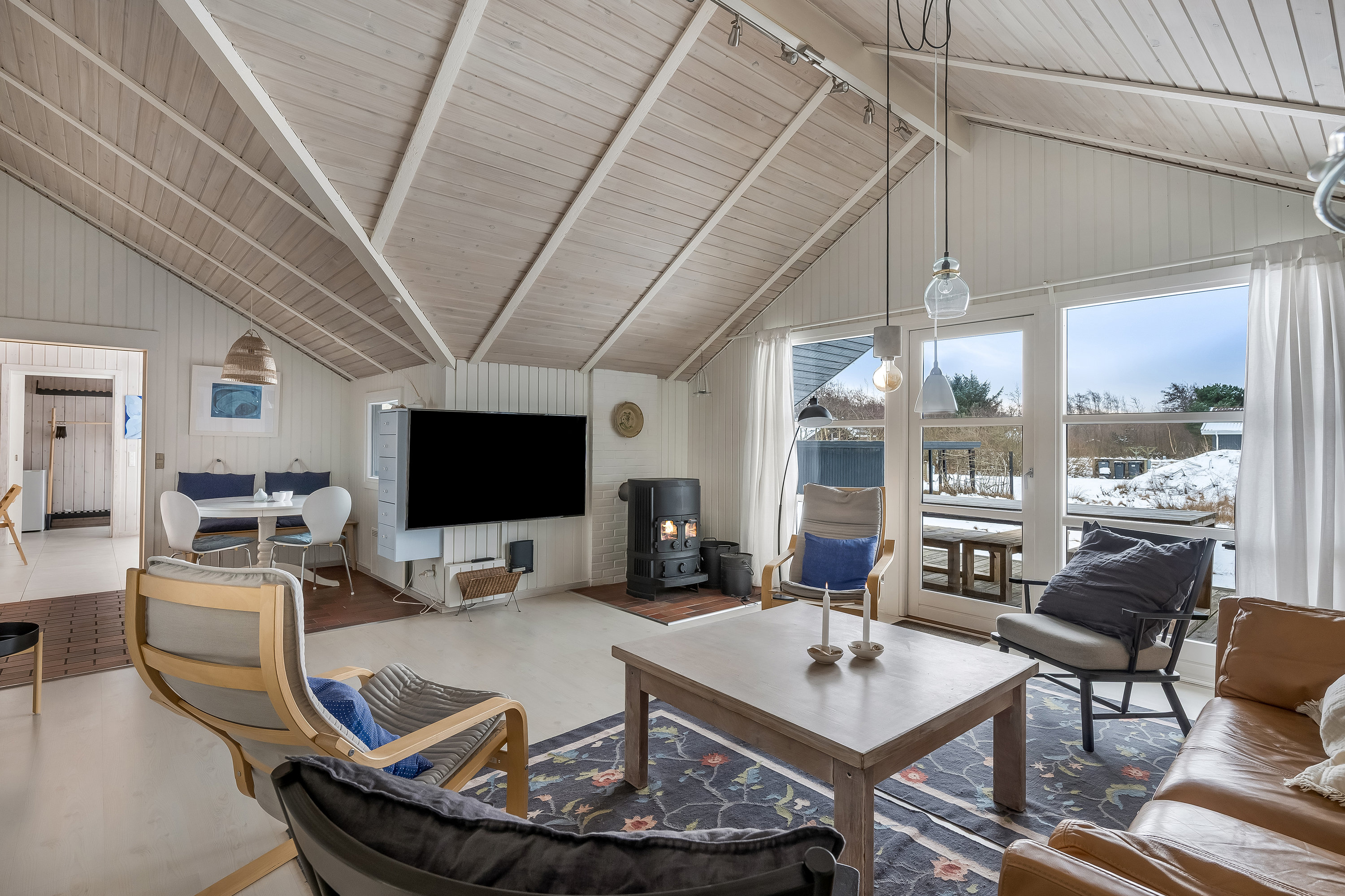 Fremhævet stue billede i fuldskærmstilstand. Billede af Nørre Meldbjergdal 16, Fanø Bad, 6720 Fanø