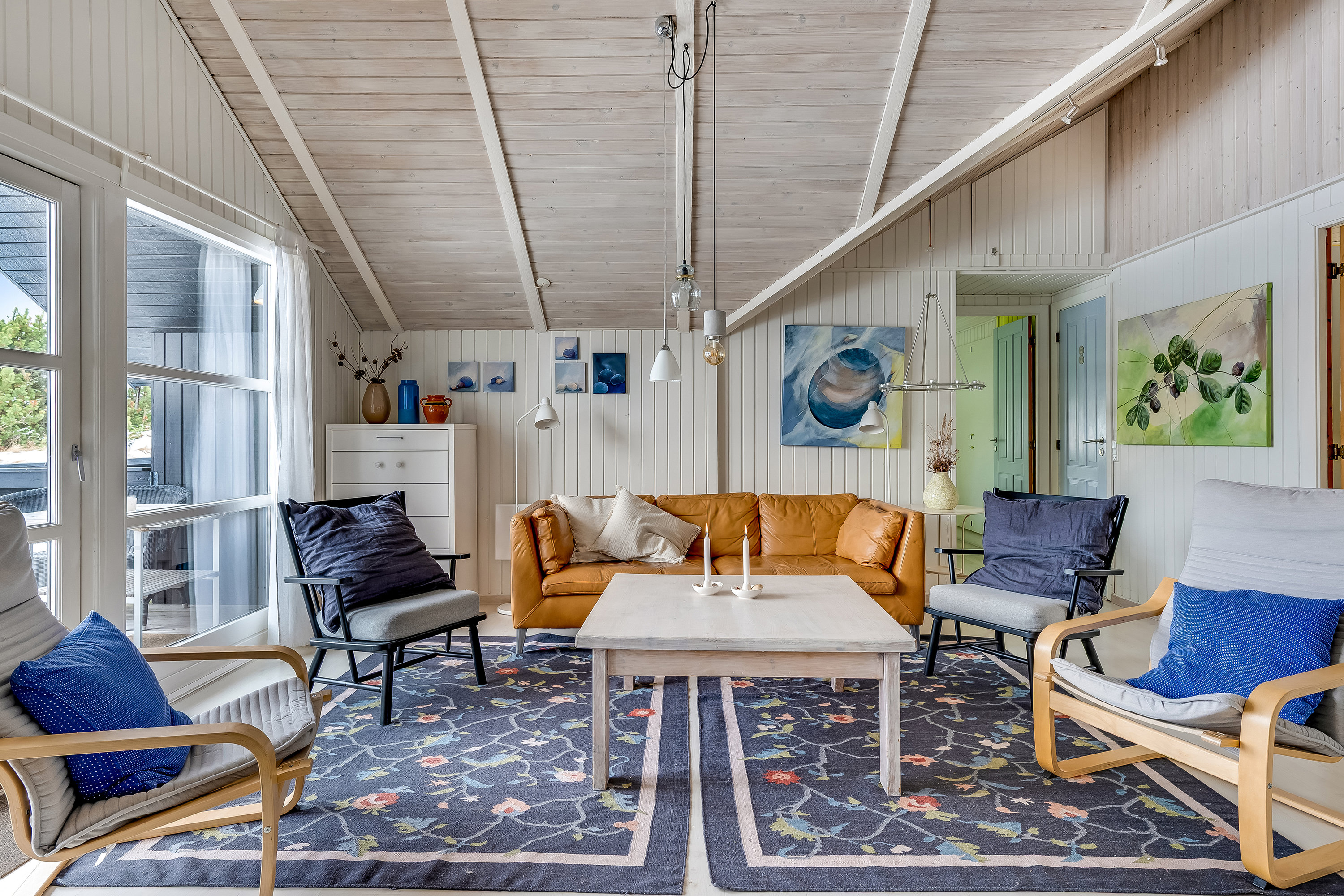 Fremhævet stue billede i fuldskærmstilstand. Billede af Nørre Meldbjergdal 16, Fanø Bad, 6720 Fanø