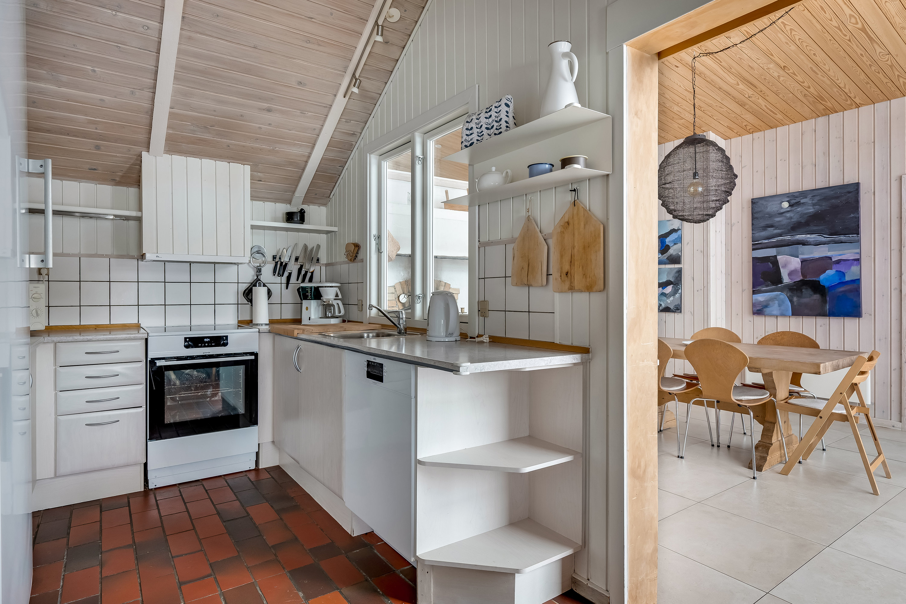 Fremhævet køkken billede i fuldskærmstilstand. Billede af Nørre Meldbjergdal 16, Fanø Bad, 6720 Fanø