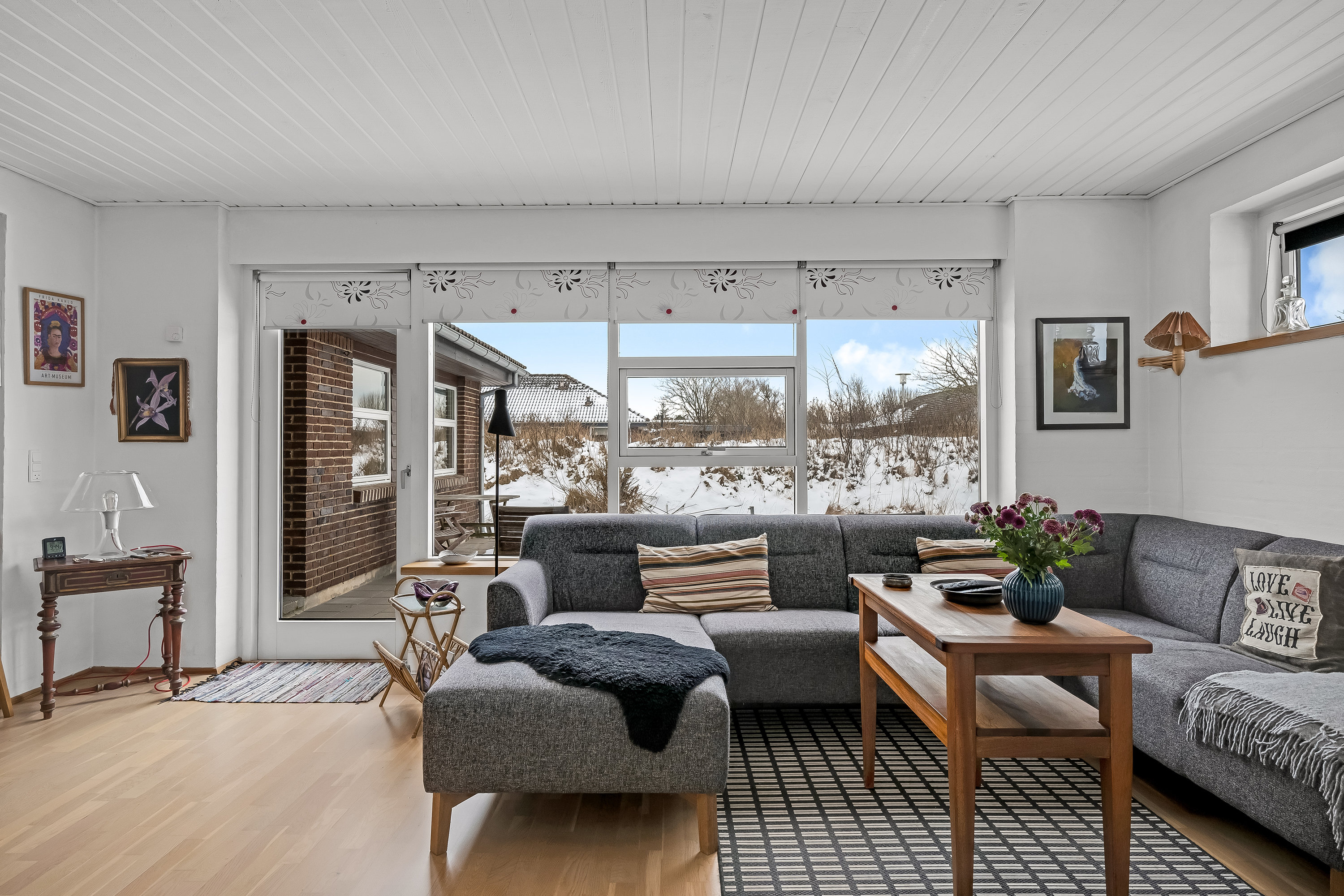 Fremhævet stue billede i fuldskærmstilstand. Billede af Bavnebjerg 36, Nordby, 6720 Fanø