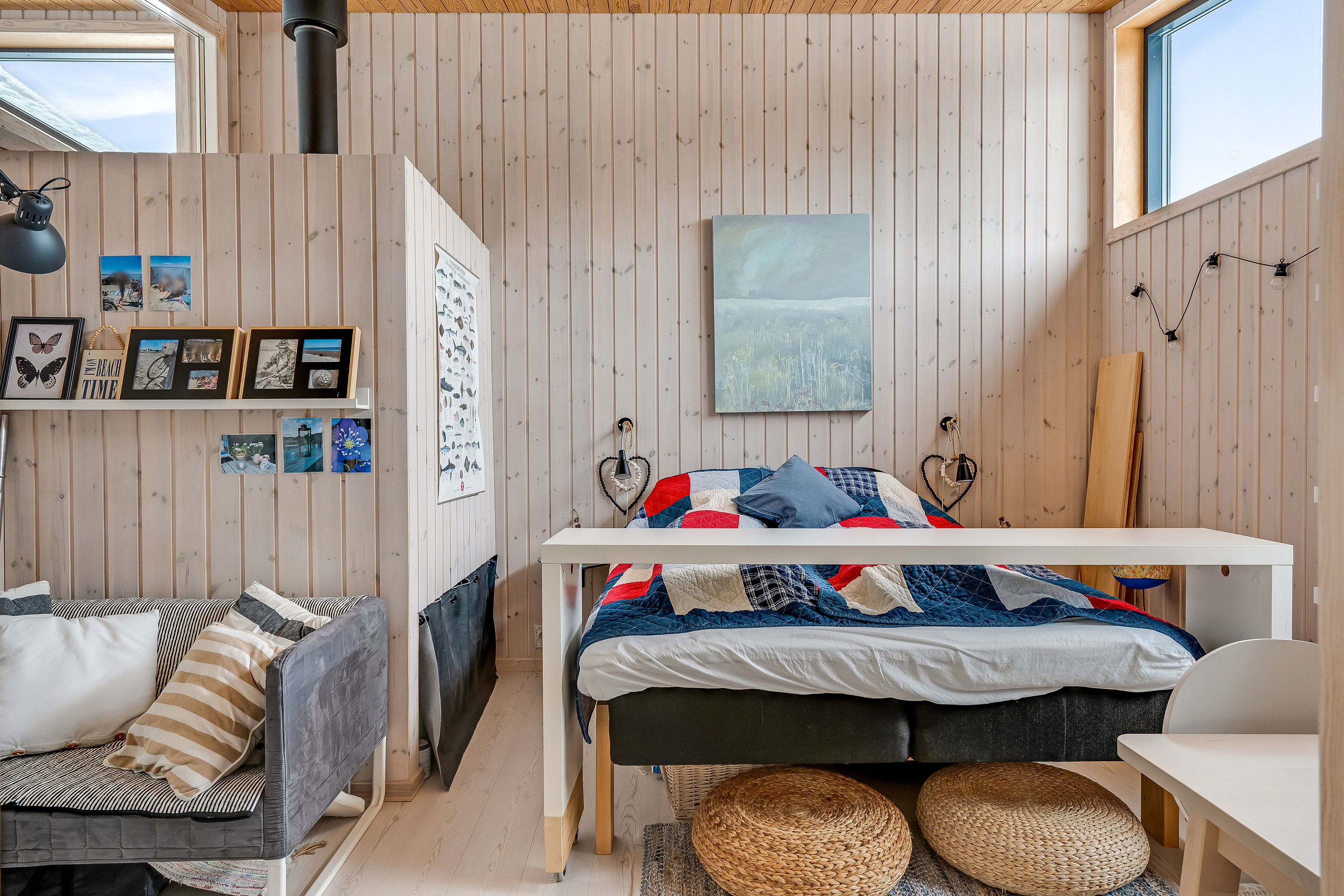 Fremhævet soveværelse billede i fuldskærmstilstand. Billede af Nørre Meldbjergdal 16, Fanø Bad, 6720 Fanø