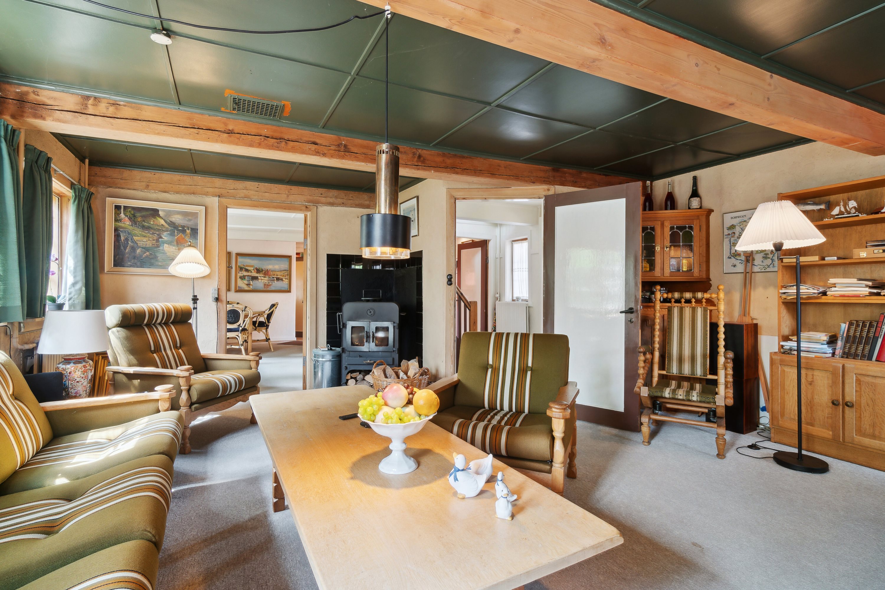 Fremhævet stue billede i fuldskærmstilstand. Billede af Brøddegade 39, 3760 Gudhjem