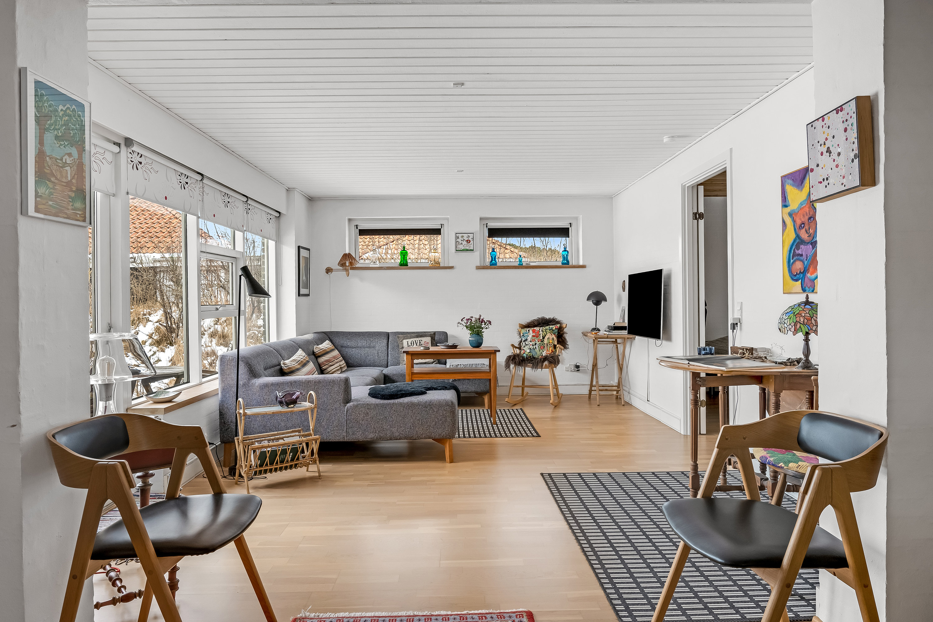 Fremhævet stue billede i fuldskærmstilstand. Billede af Bavnebjerg 36, Nordby, 6720 Fanø