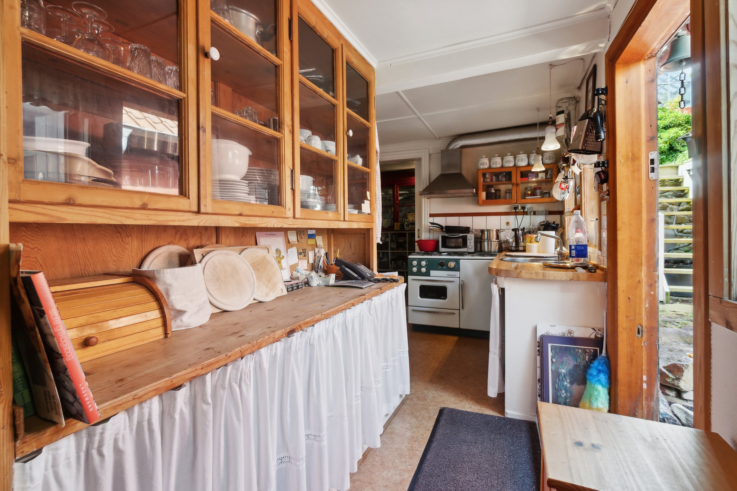 Fremhævet køkken billede i fuldskærmstilstand. Billede af Brøddegade 39, 3760 Gudhjem