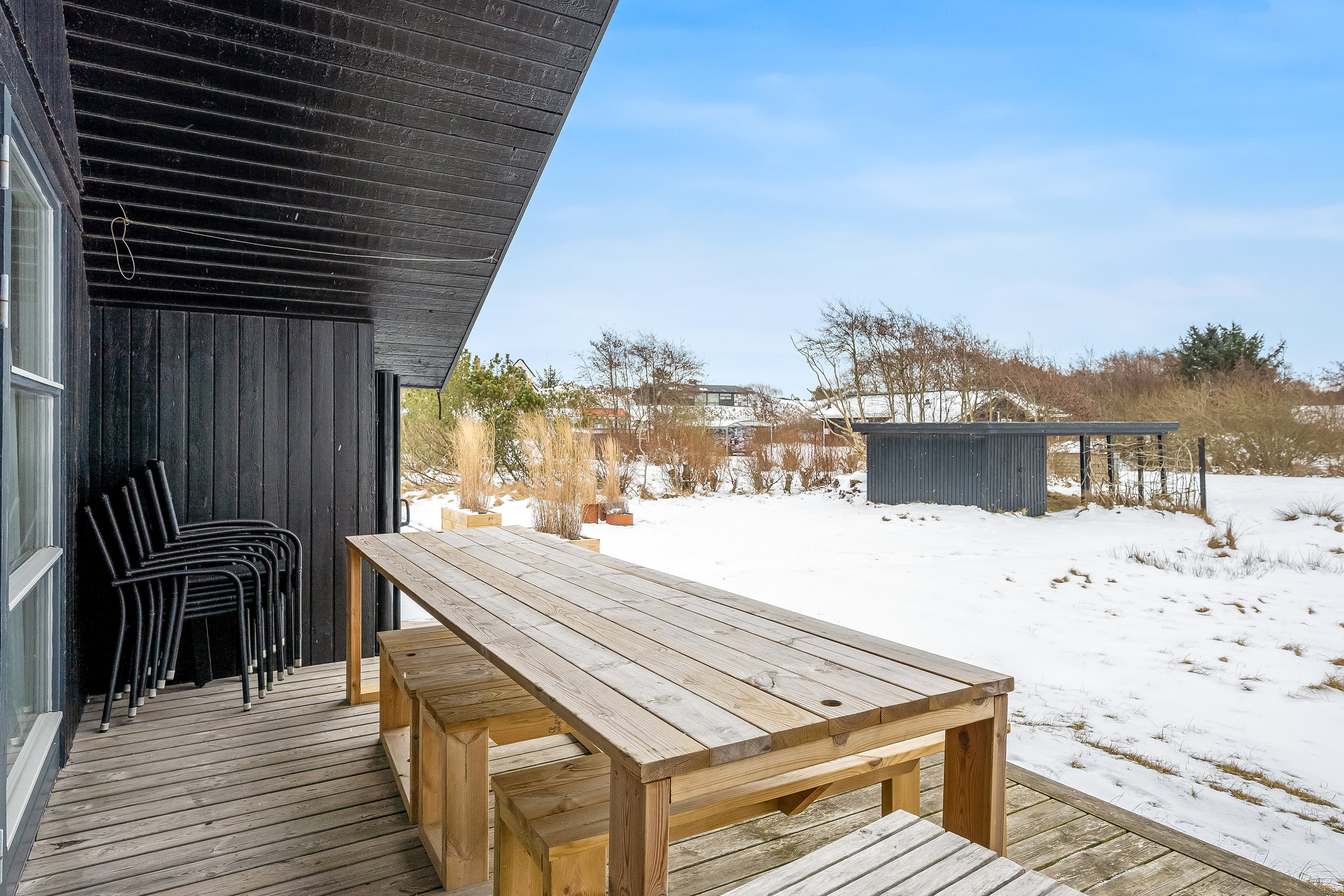 Fremhævet terrasse billede i fuldskærmstilstand. Billede af Nørre Meldbjergdal 16, Fanø Bad, 6720 Fanø