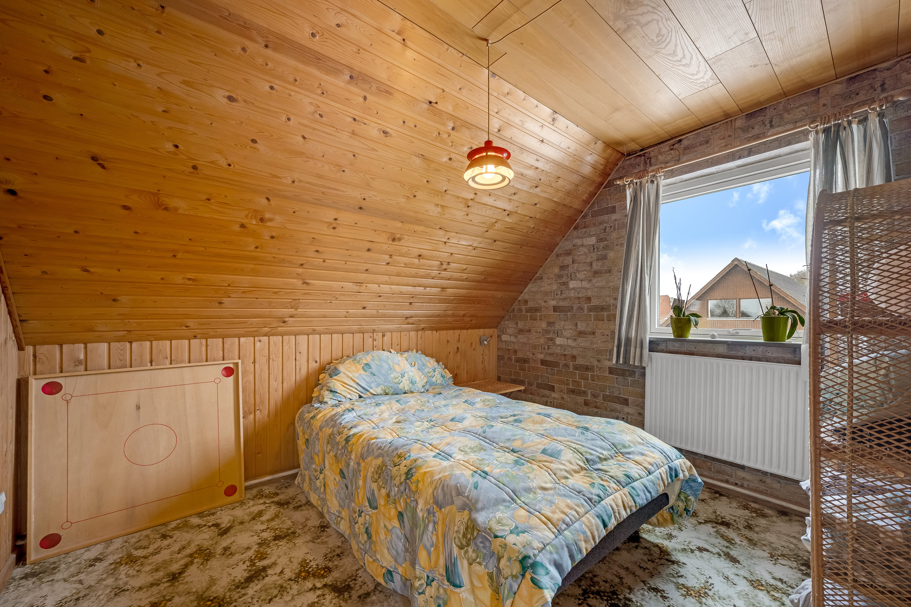 Fremhævet soveværelse billede i fuldskærmstilstand. Billede af Hjortevej 7, Hee, 6950 Ringkøbing