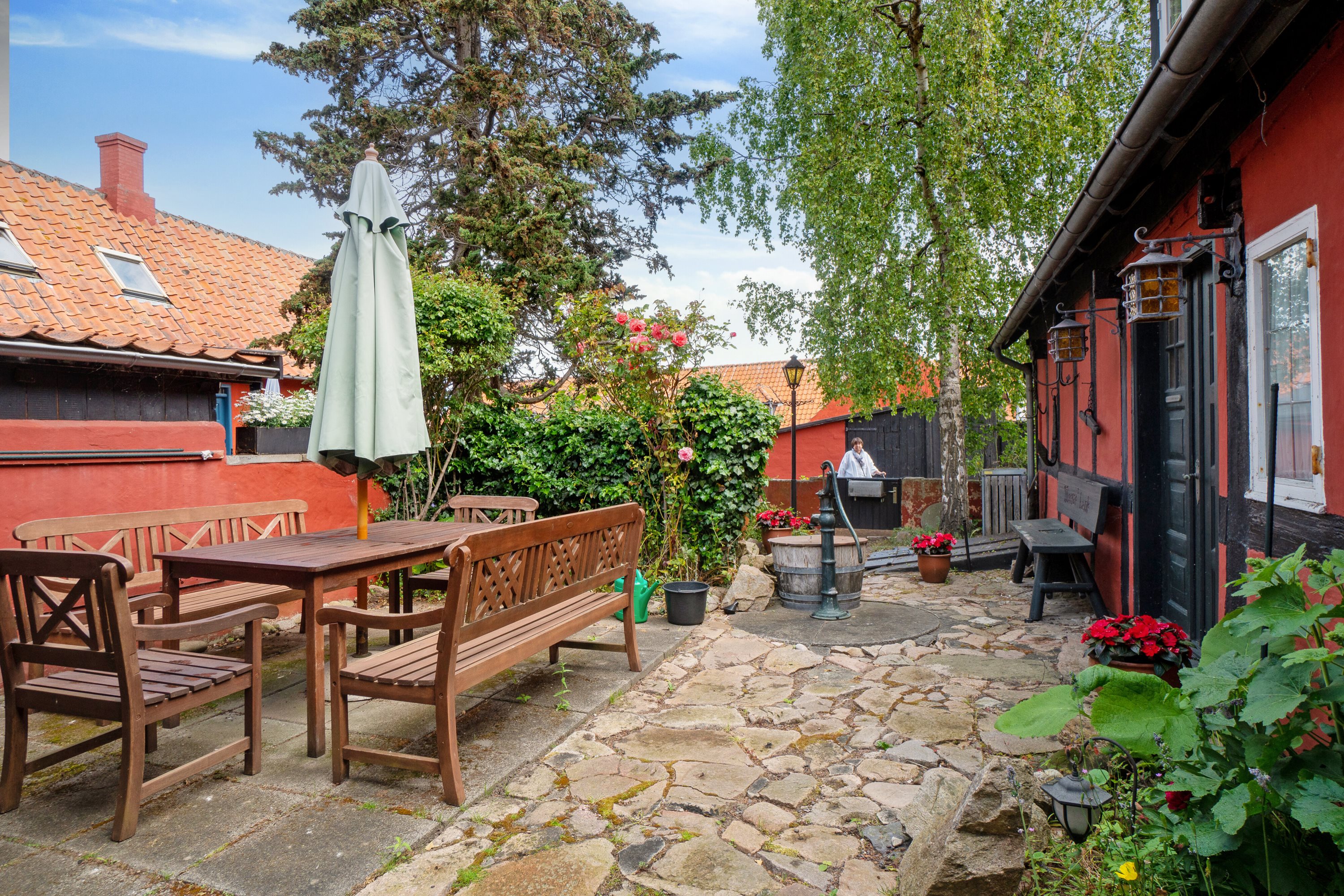 Fremhævet terrasse billede i fuldskærmstilstand. Billede af Brøddegade 39, 3760 Gudhjem