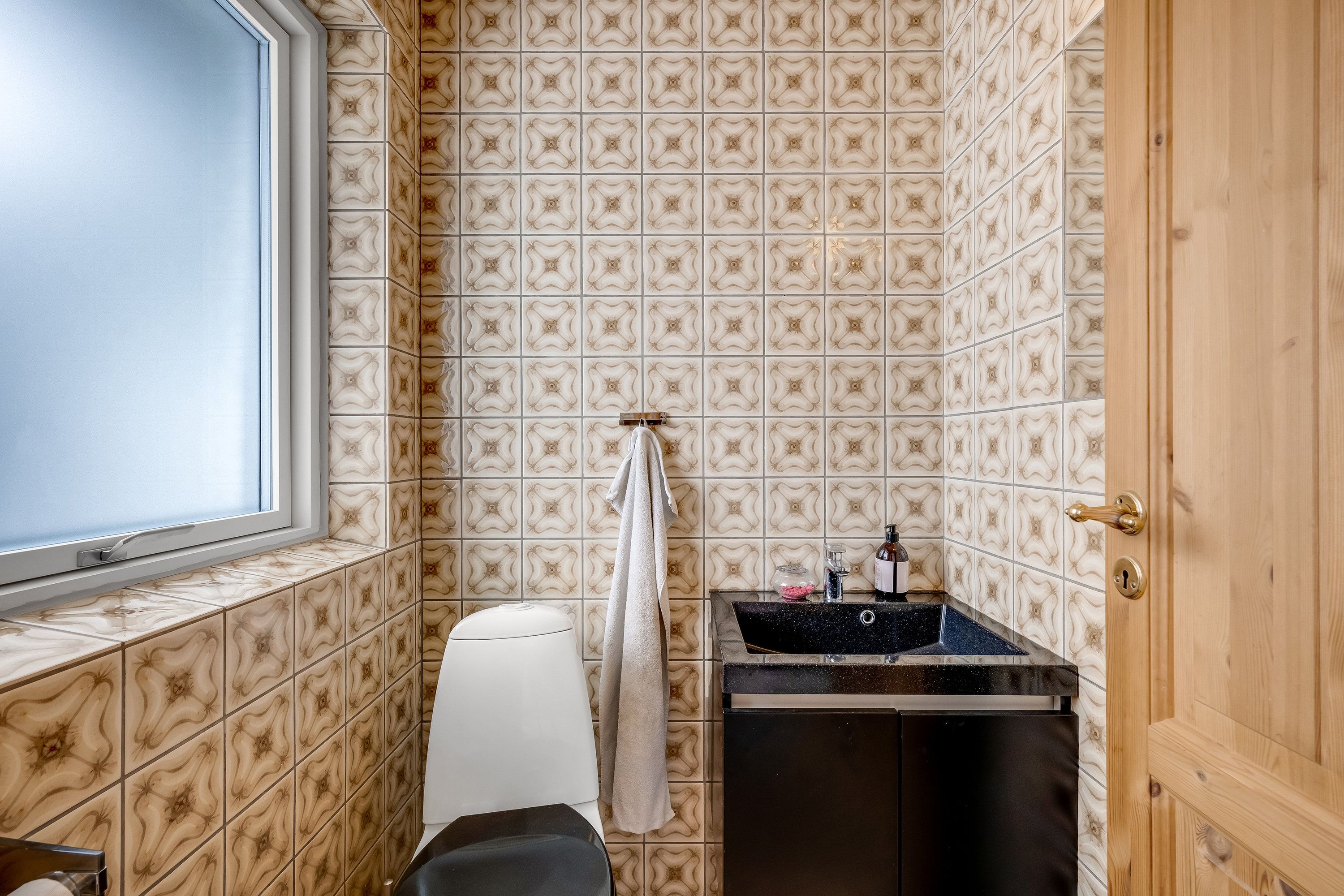 Fremhævet badeværelse billede i fuldskærmstilstand. Billede af Hjortevej 7, Hee, 6950 Ringkøbing