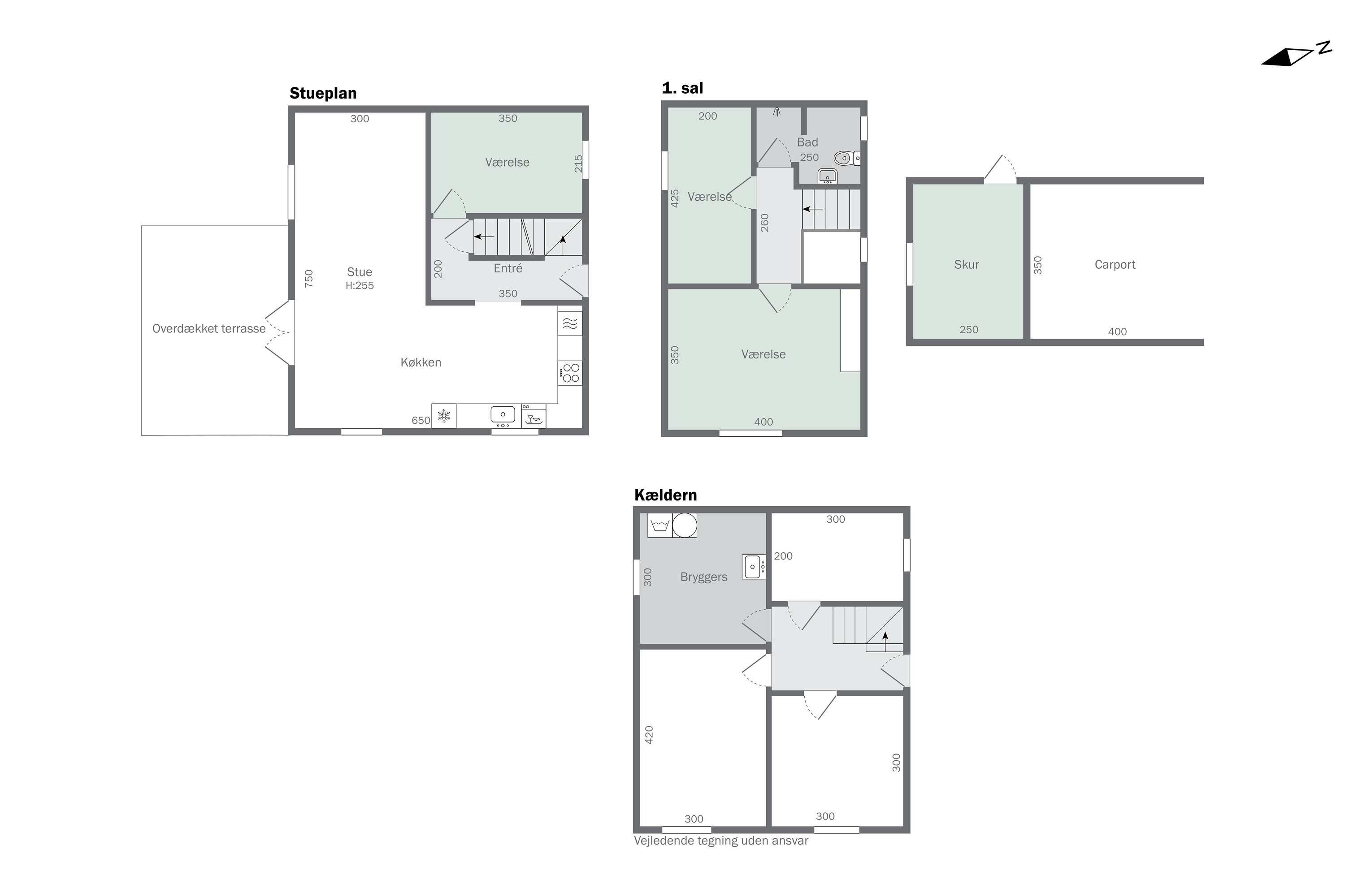 Plantegninger billede af Stakhaven 4, Aakirkeby, 3720 Aakirkeby