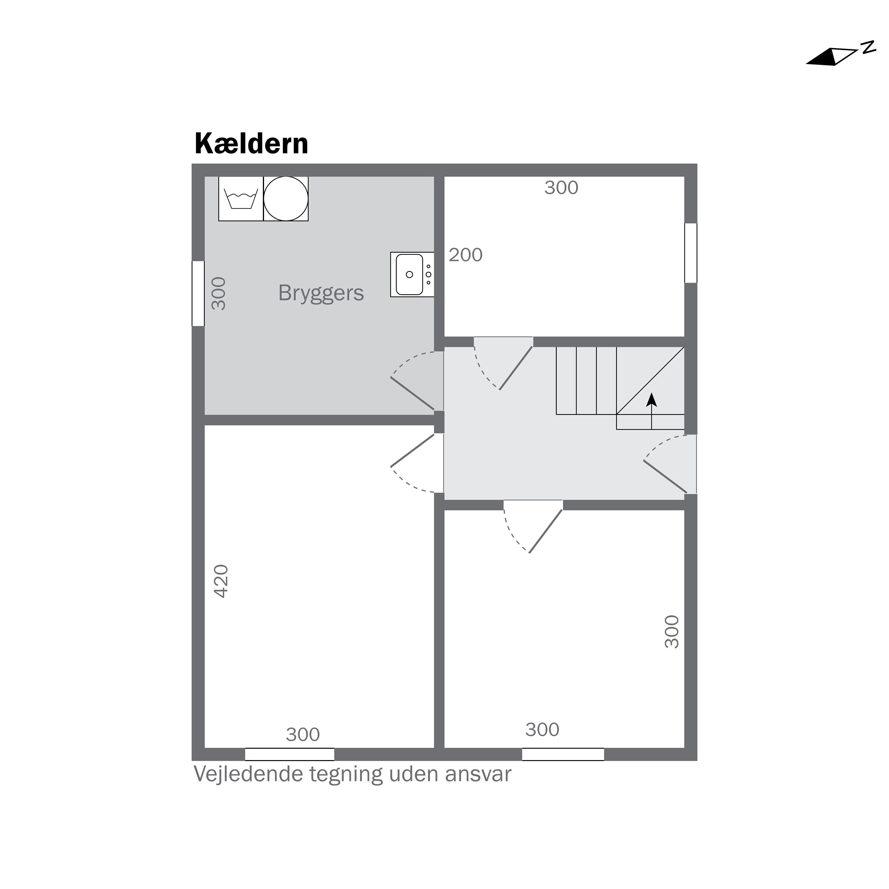 Plantegninger billede af Stakhaven 4, Aakirkeby, 3720 Aakirkeby