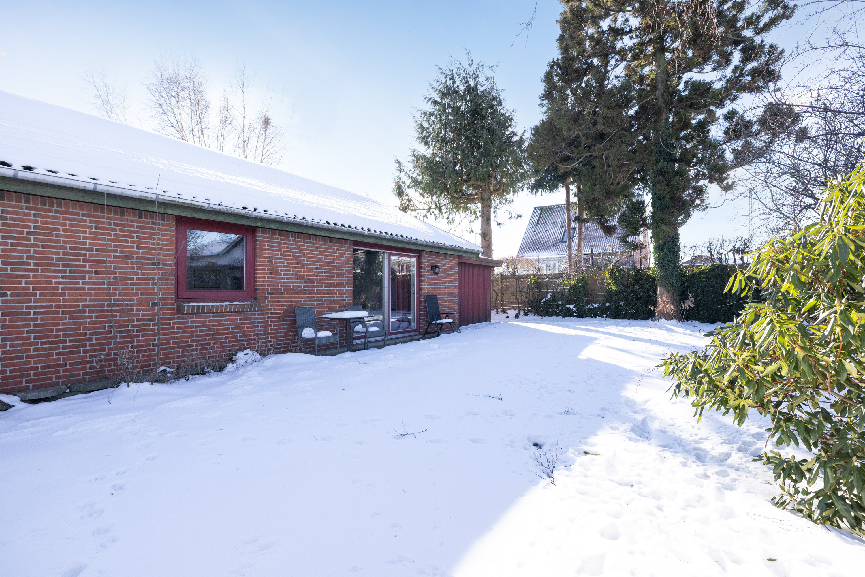 Fremhævet  billede i fuldskærmstilstand. Billede af Engdraget 11A, 8381 Tilst