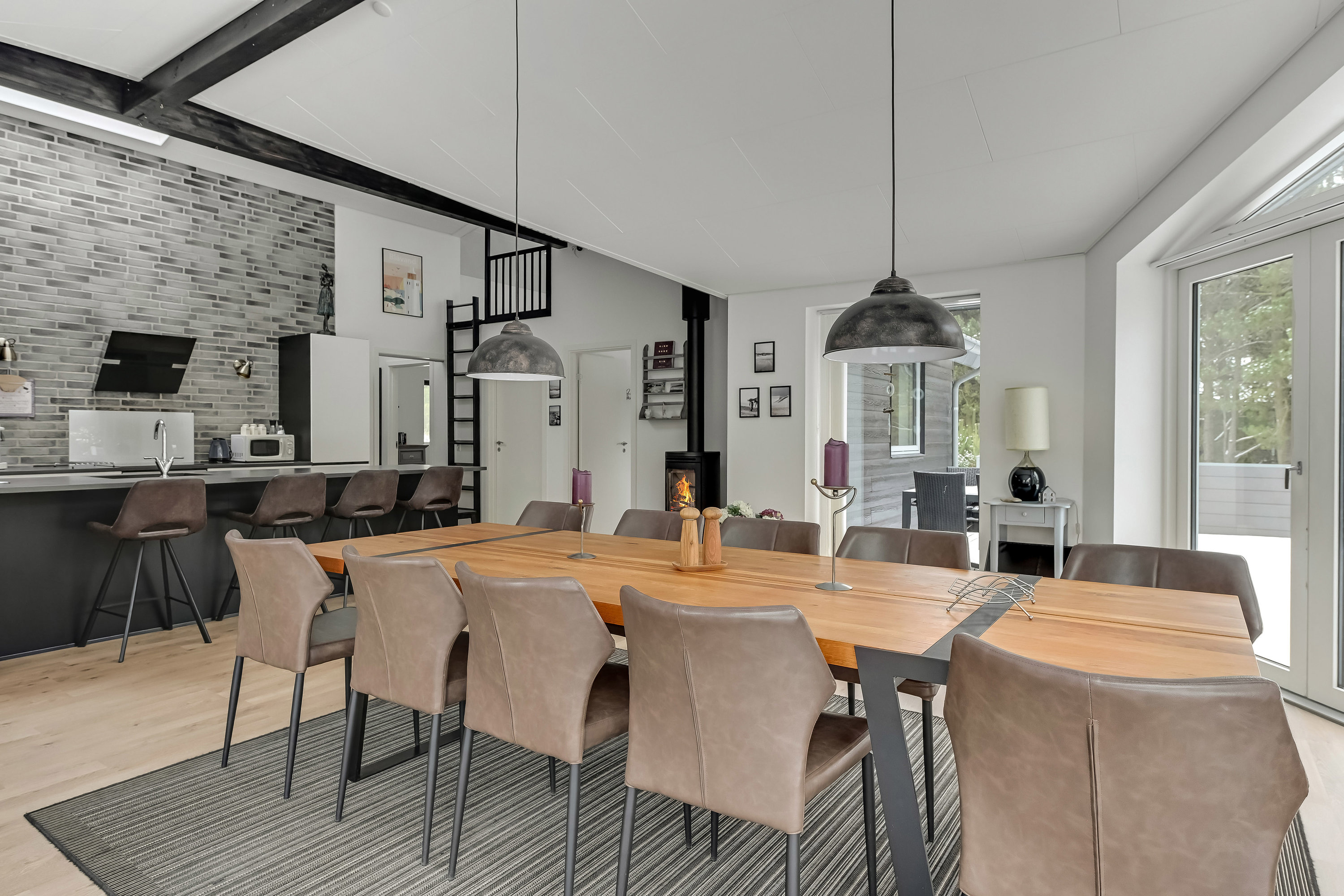 Fremhævet køkken billede i fuldskærmstilstand. Billede af Horns Bjerge 15, 6857 Blåvand