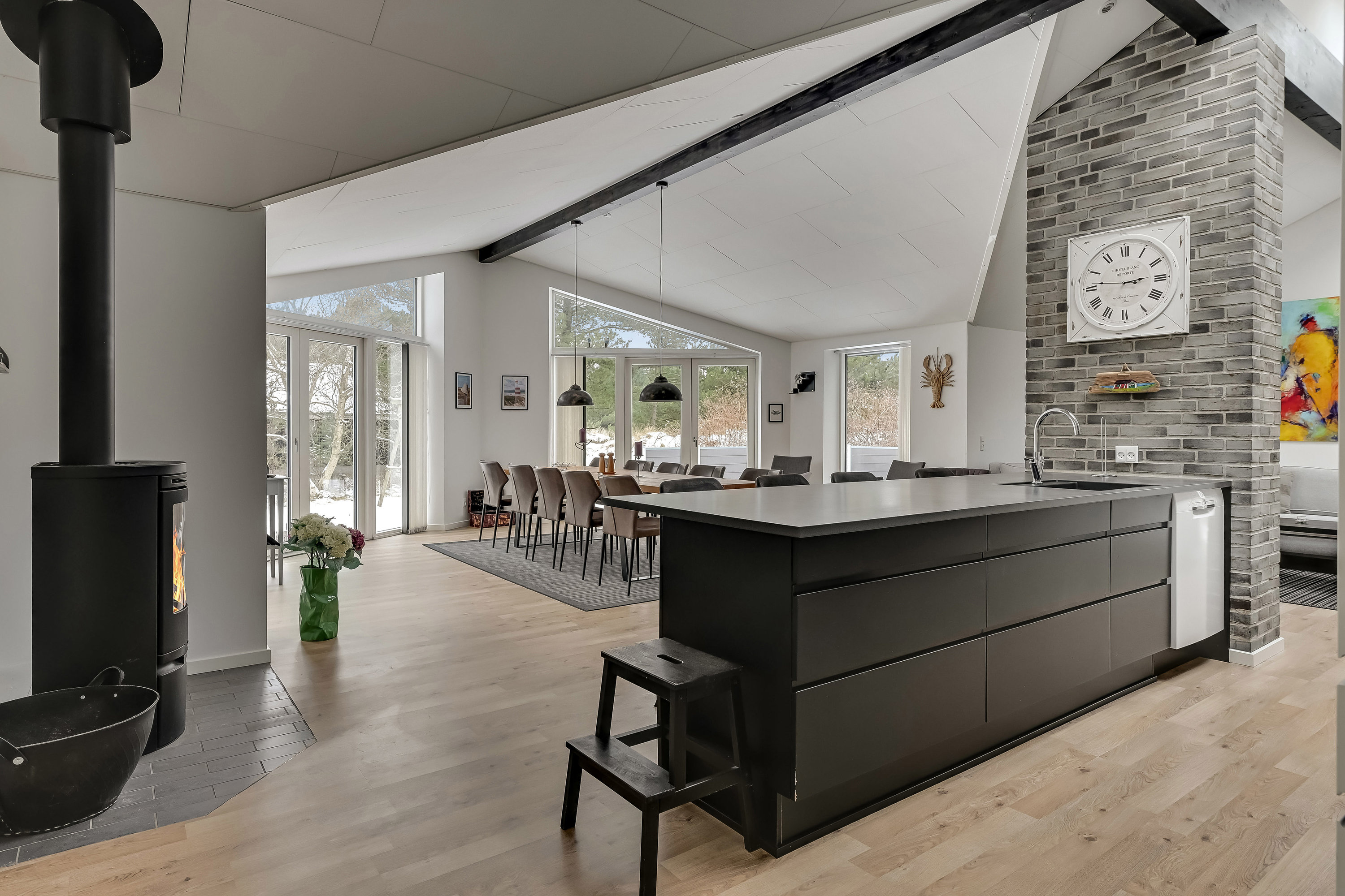 Fremhævet køkken billede i fuldskærmstilstand. Billede af Horns Bjerge 15, 6857 Blåvand