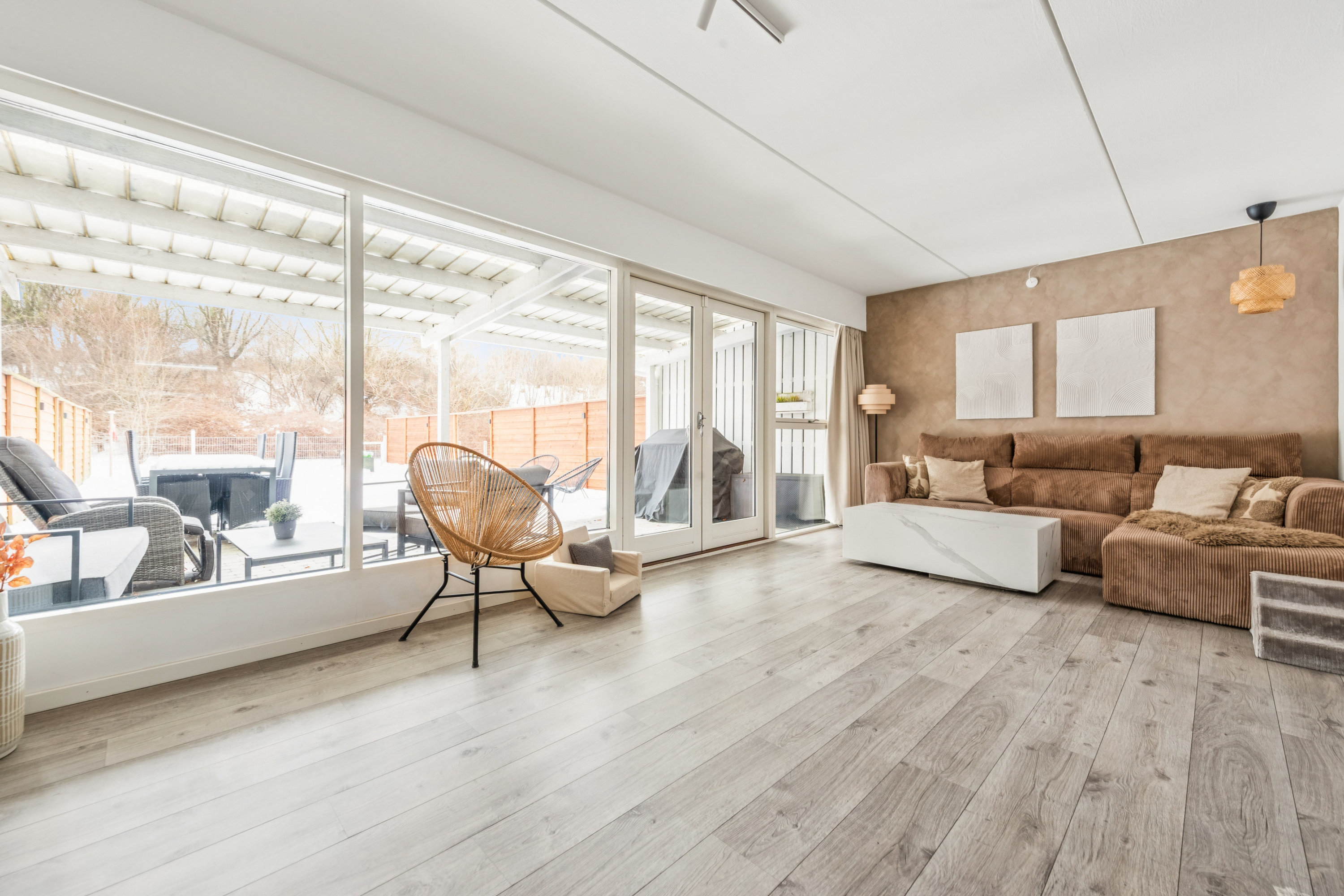 Fremhævet stue billede i fuldskærmstilstand. Billede af Blåhegnet 50, 2670 Greve