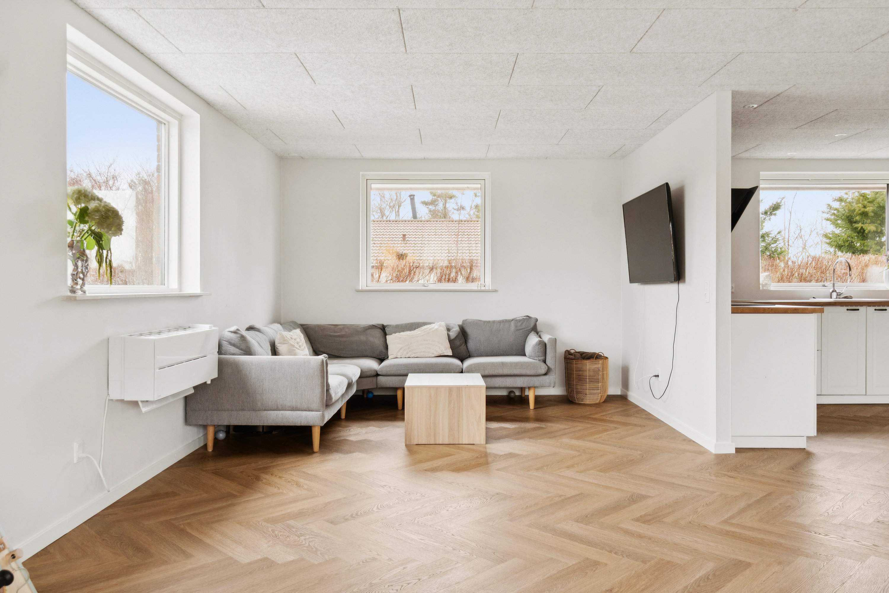 Fremhævet stue billede i fuldskærmstilstand. Billede af Vejsager 19, 4241 Vemmelev