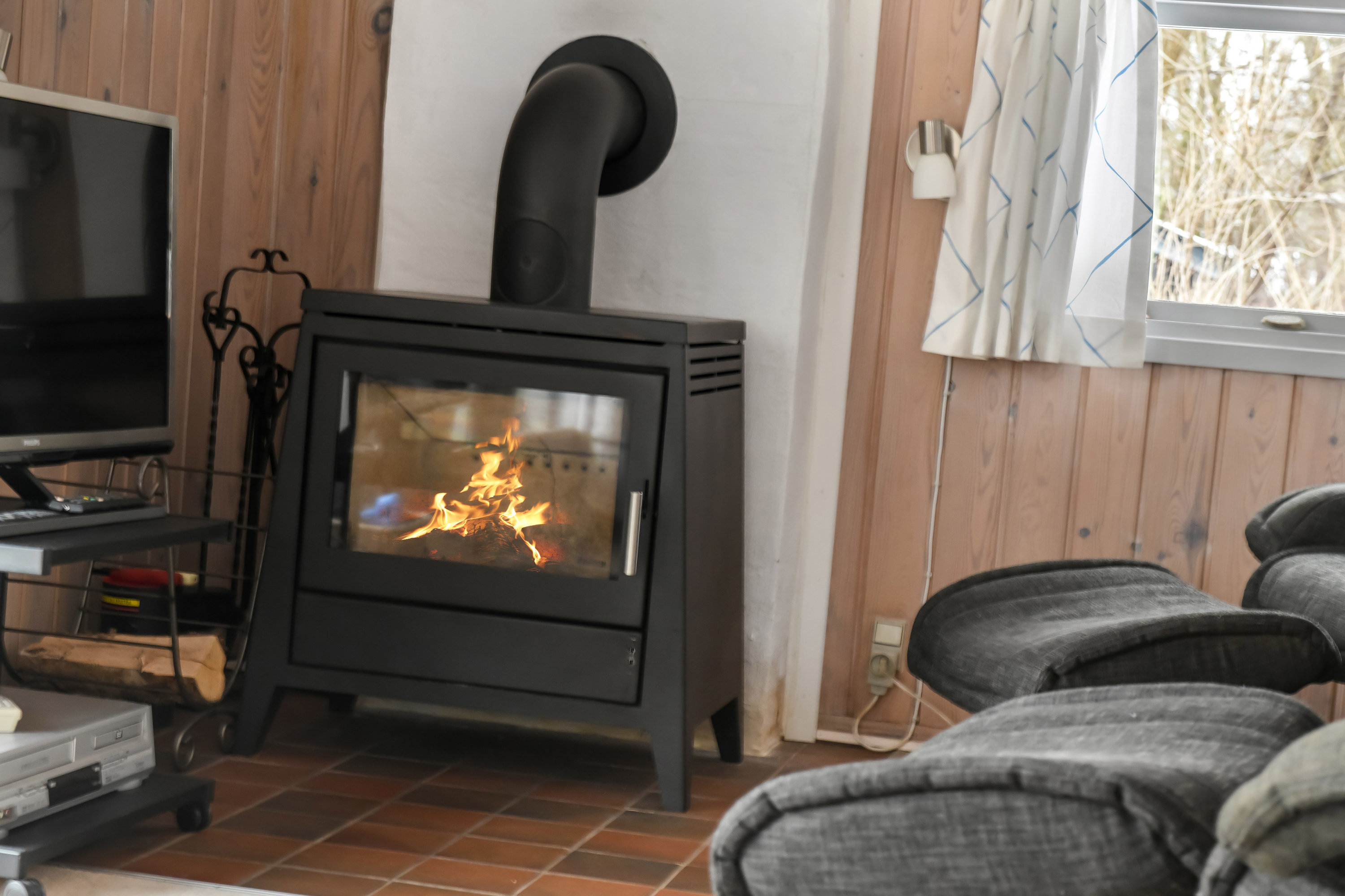 Fremhævet stue billede i fuldskærmstilstand. Billede af Blåbærvangen 10, Jegum, 6840 Oksbøl