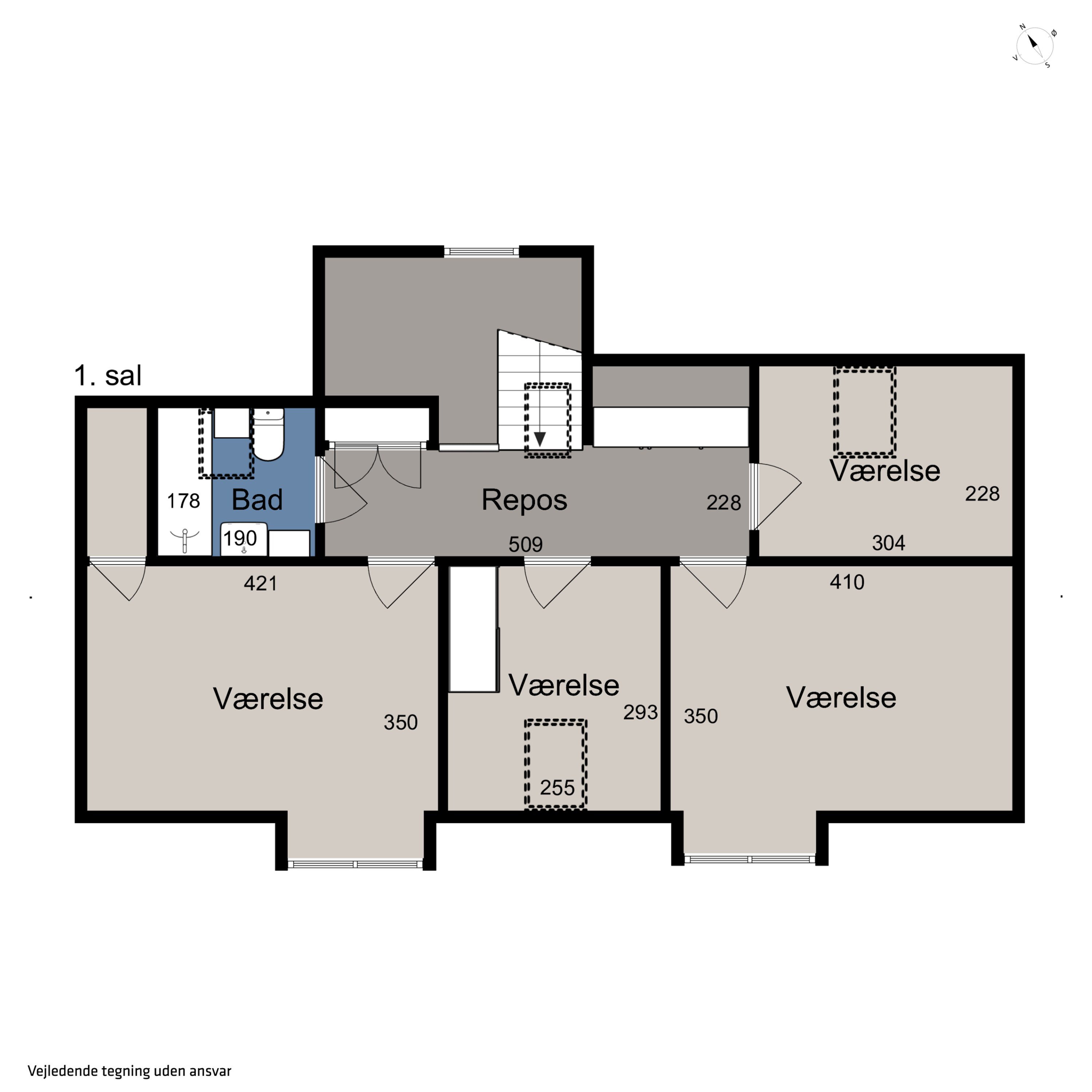 Plantegninger billede af Jyllands Allé 110, 8270 Højbjerg
