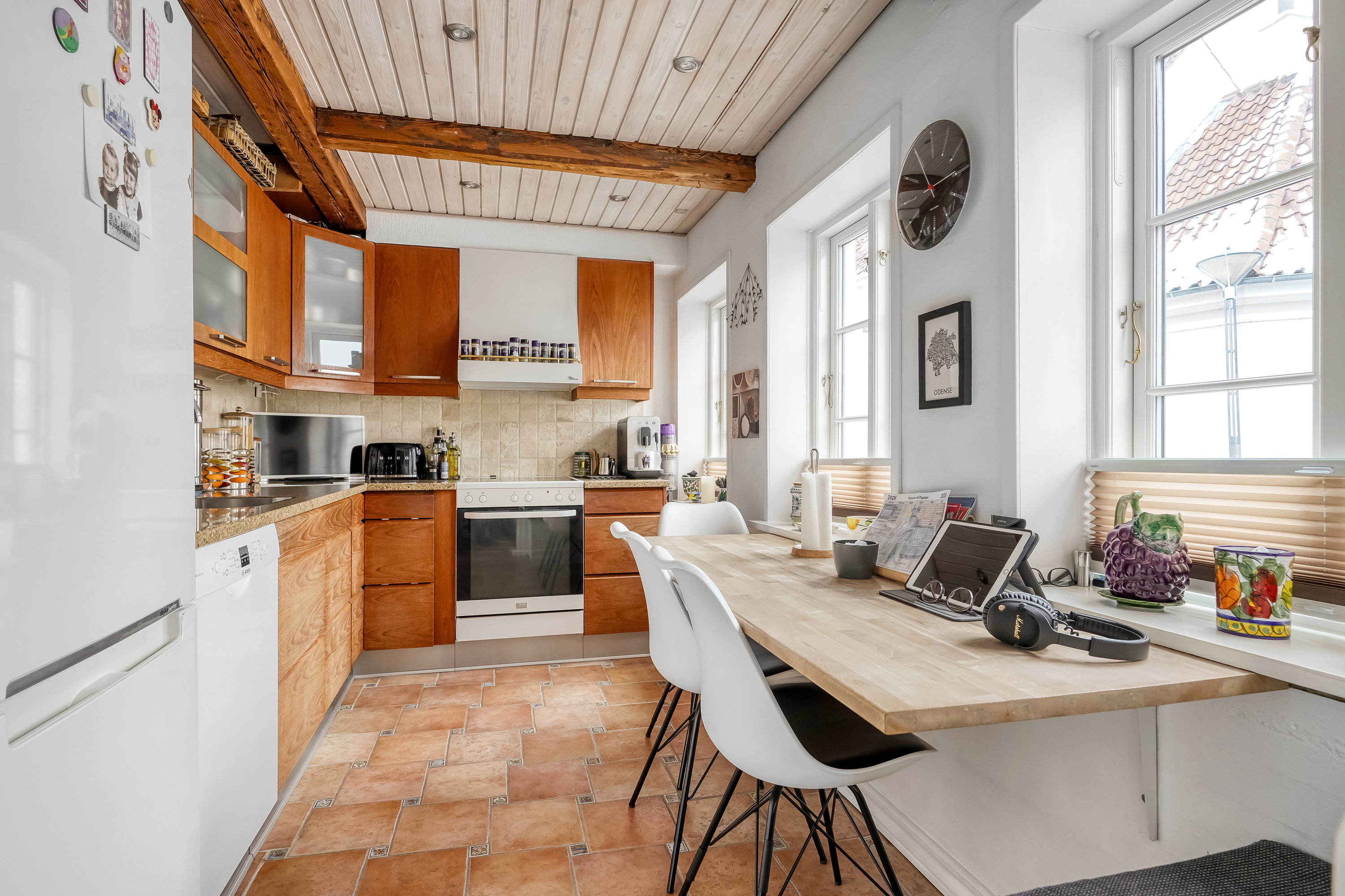 Fremhævet køkken billede i fuldskærmstilstand. Billede af Ramsherred 20, 5000 Odense C