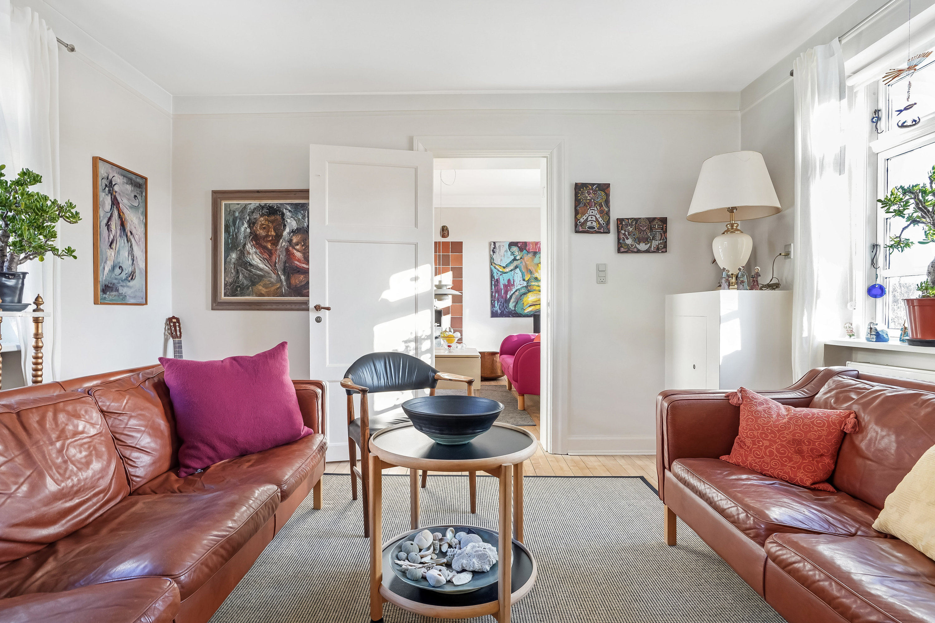 Fremhævet stue billede i fuldskærmstilstand. Billede af Teisensvej 1, 5000 Odense C