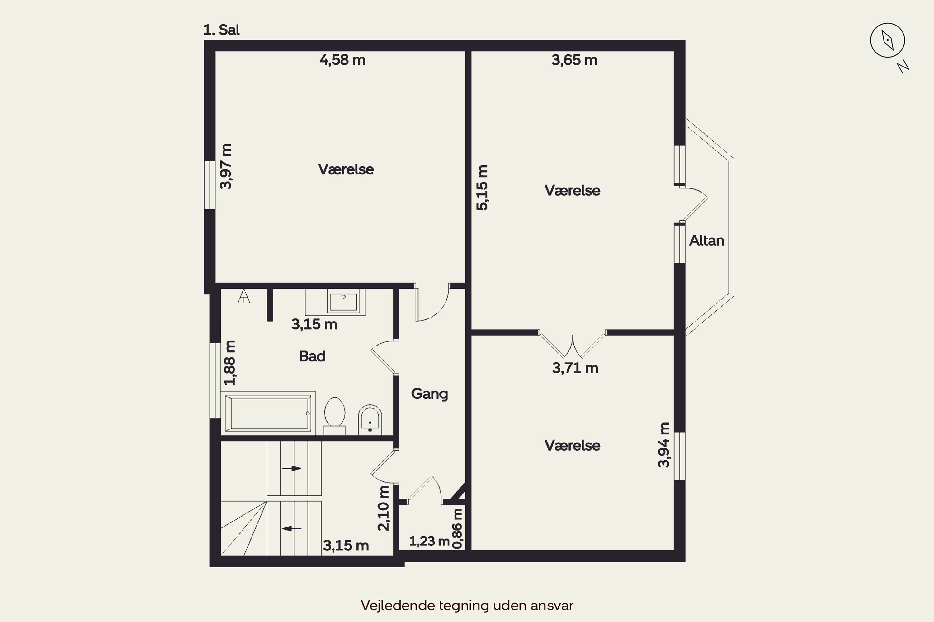 Plantegninger billede af Teisensvej 1, 5000 Odense C