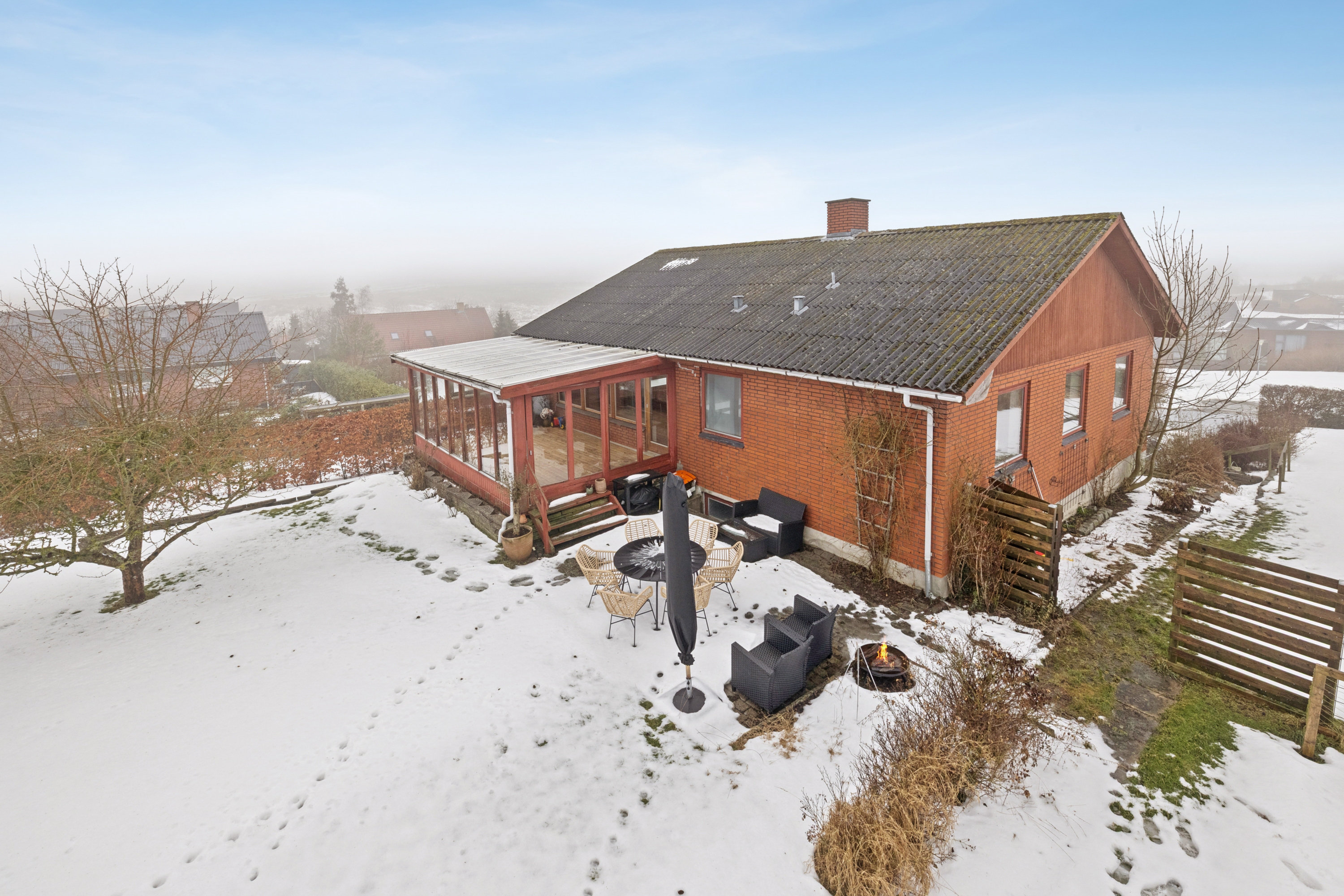 Fremhævet andet billede i fuldskærmstilstand. Billede af Moesbakken 4, 8410 Rønde