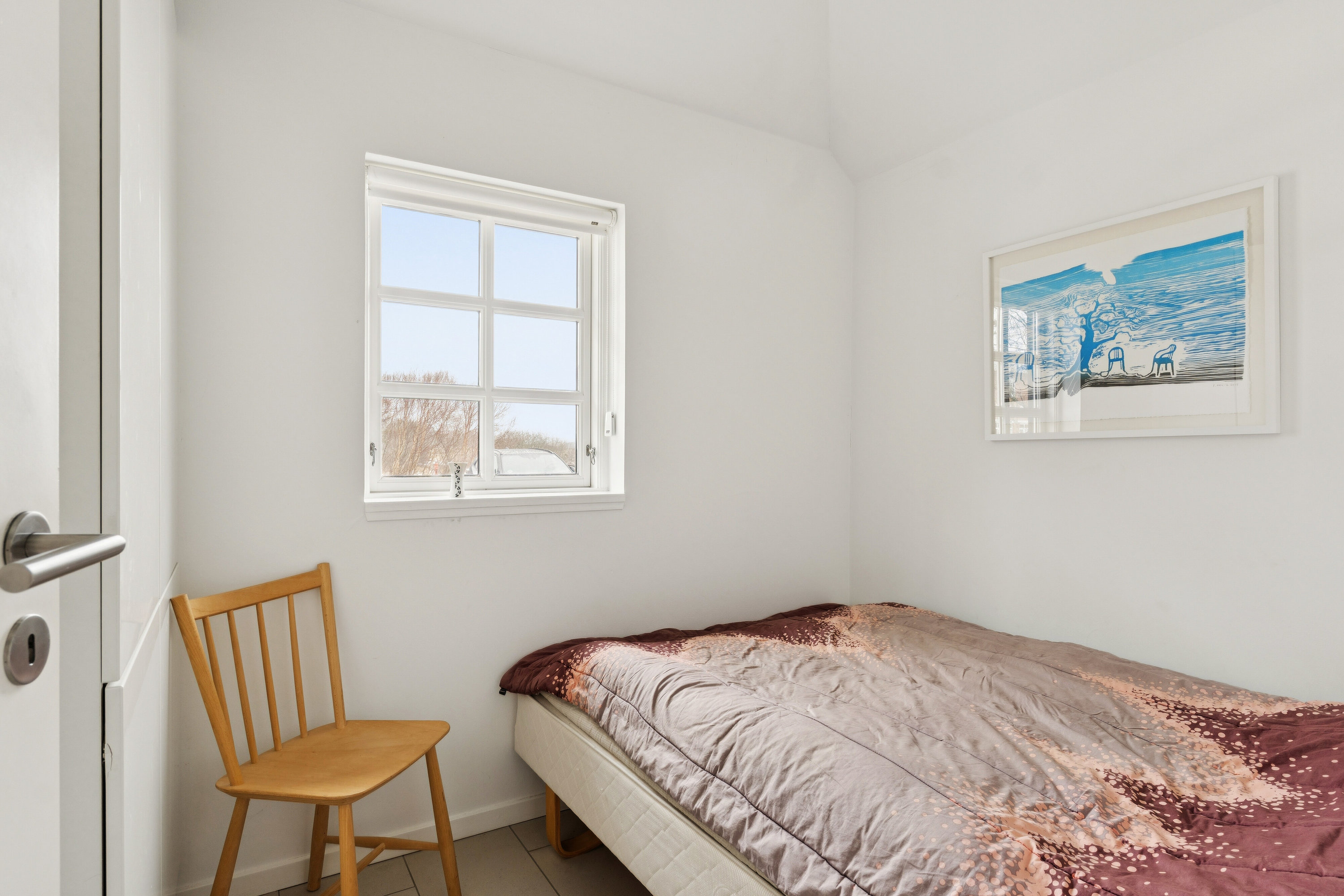 Fremhævet soveværelse billede i fuldskærmstilstand. Billede af Strandvejen 11, Tornby, 9850 Hirtshals