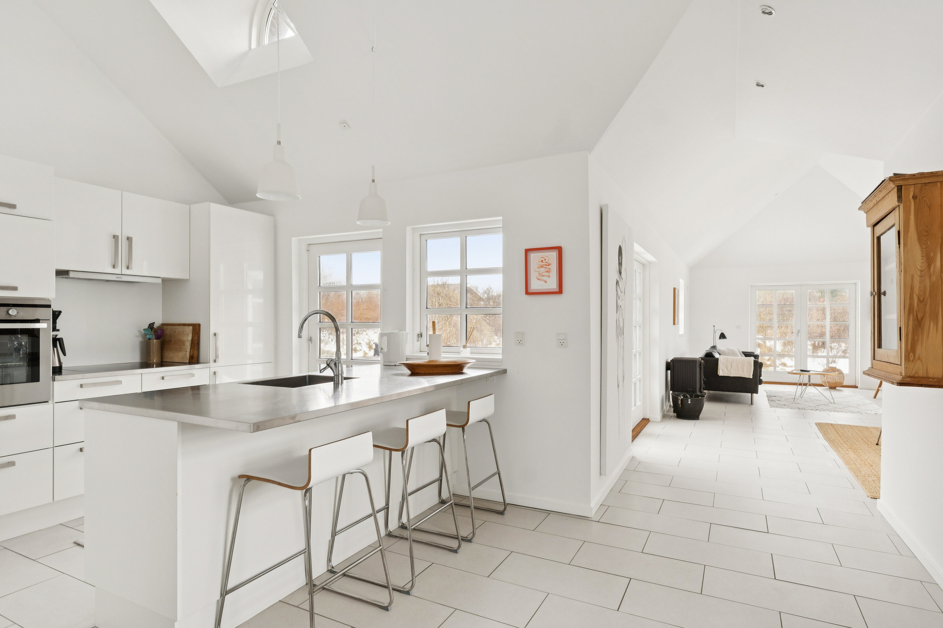 Fremhævet køkken billede i fuldskærmstilstand. Billede af Strandvejen 11, Tornby, 9850 Hirtshals