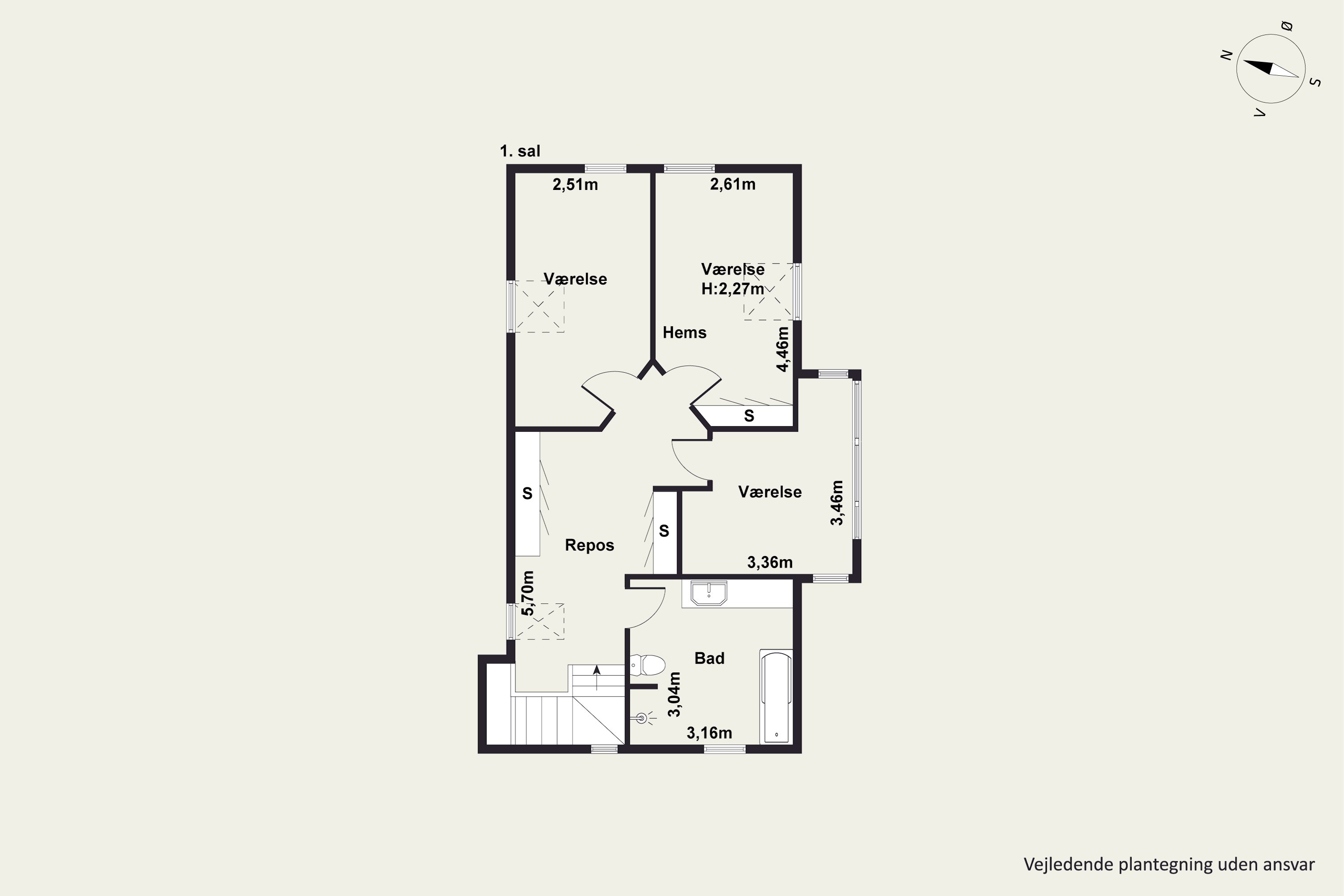 Plantegninger billede af Topasvej 3, 8541 Skødstrup