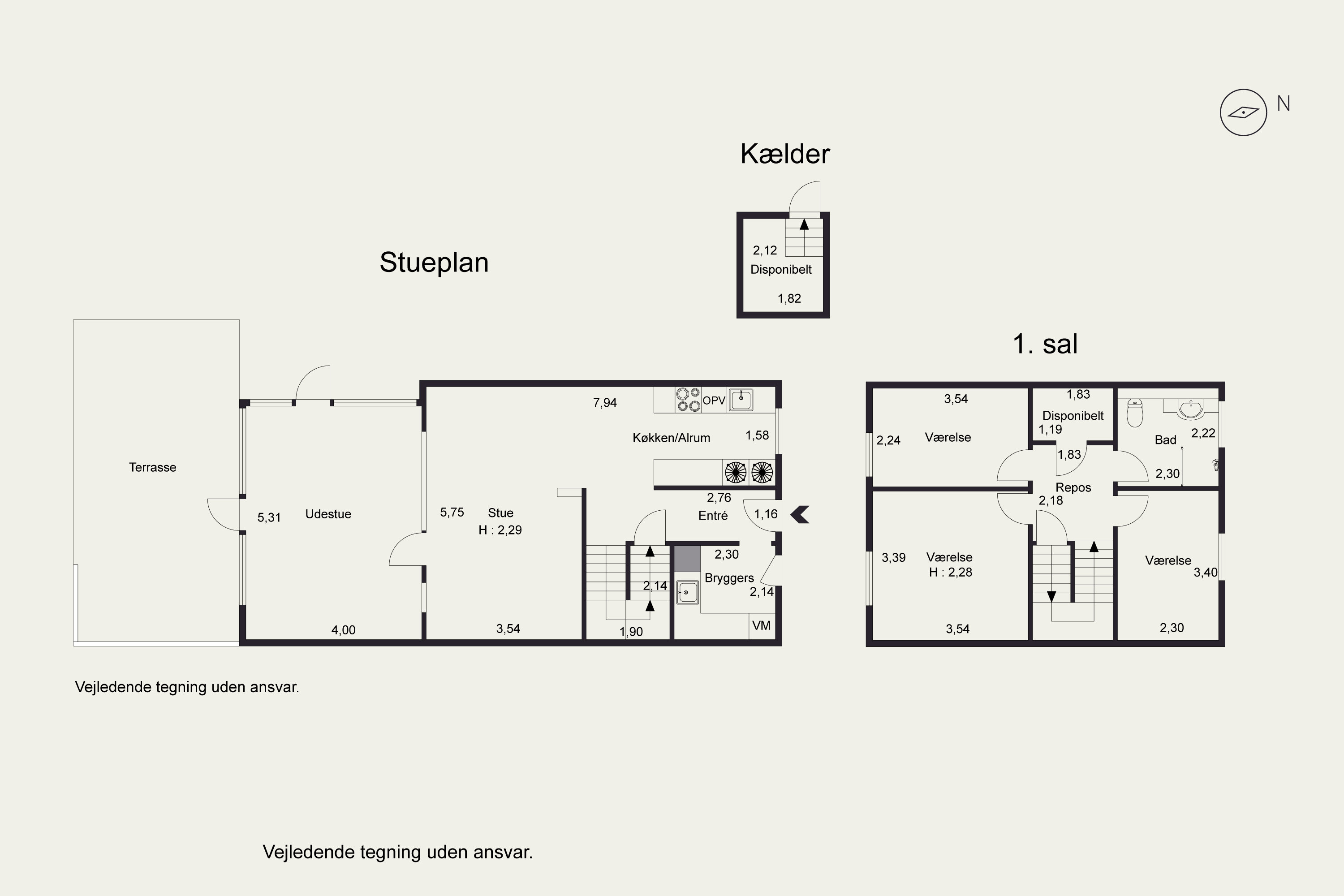 Plantegninger billede af Nyhøjen 702, 5330 Munkebo