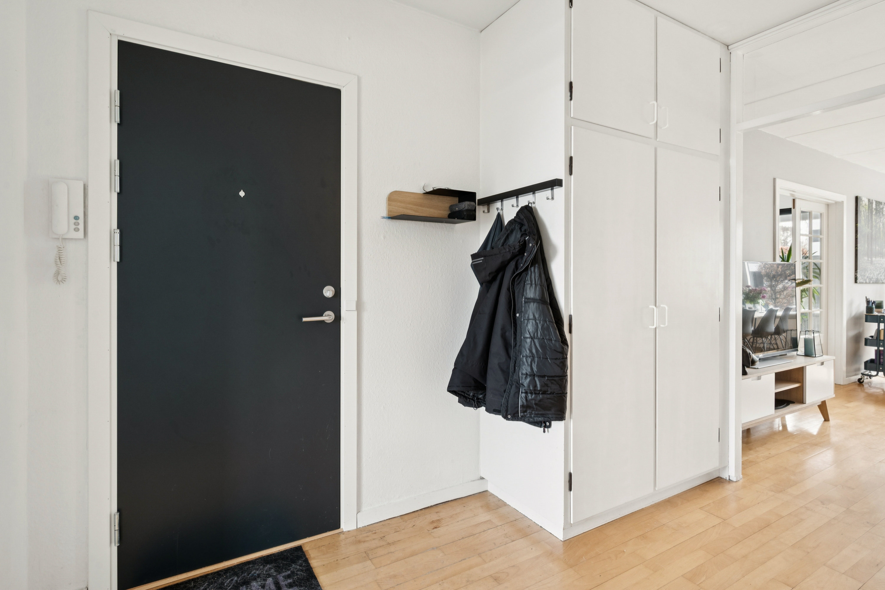 Fremhævet entré billede i fuldskærmstilstand. Billede af Kantorparken 26, st.. tv., 8240 Risskov