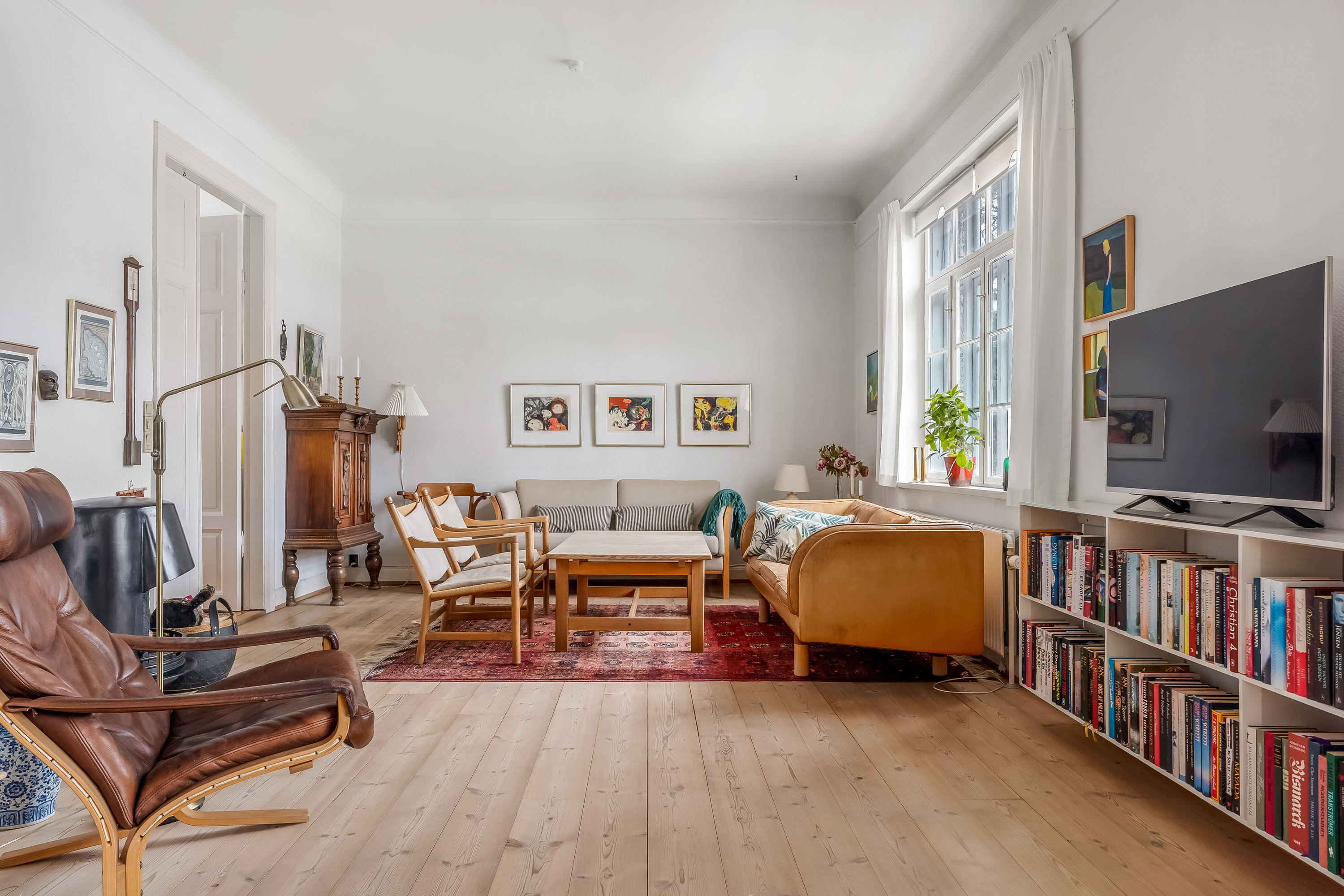 Fremhævet stue billede i fuldskærmstilstand. Billede af Søndre Boulevard 29, 4930 Maribo