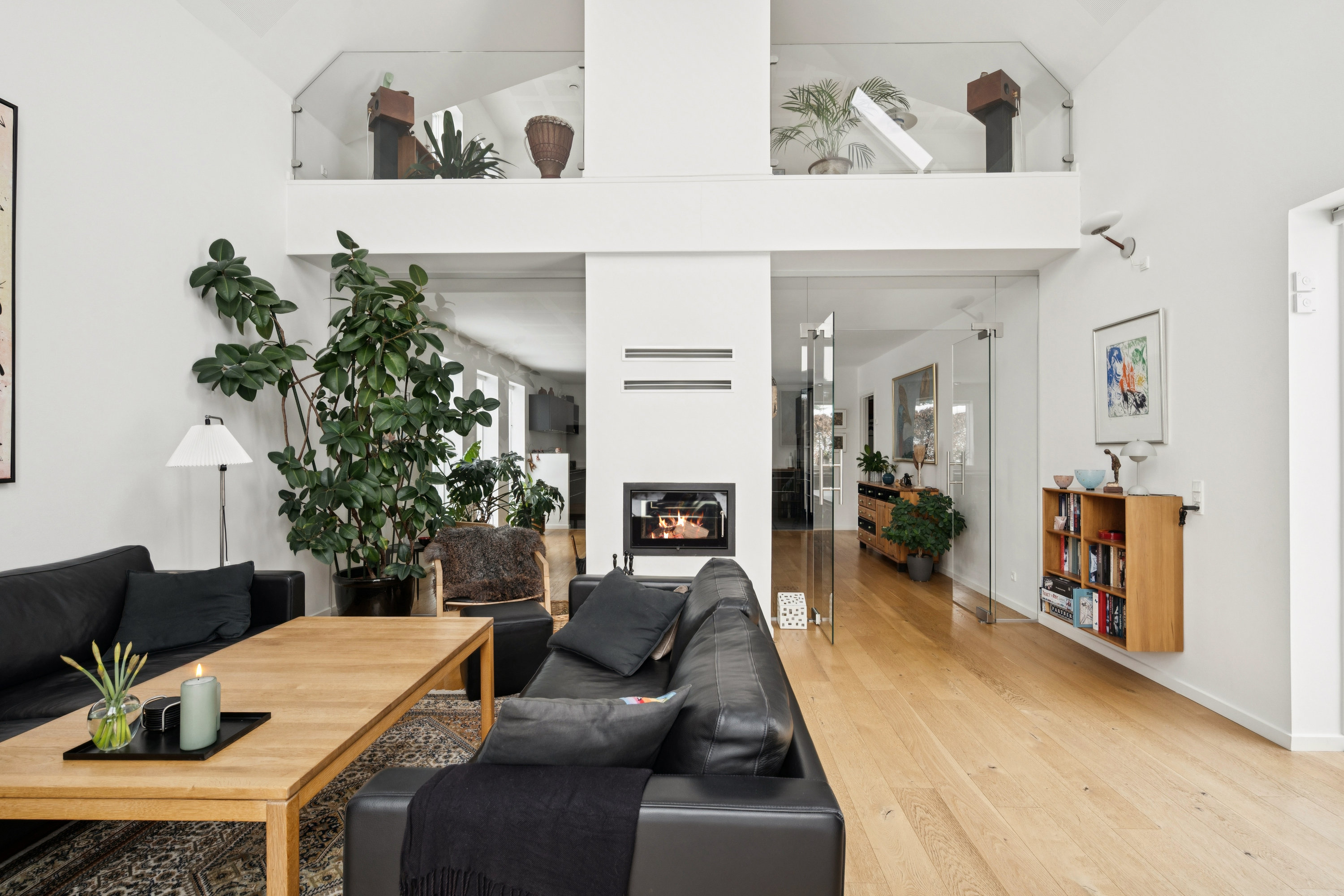 Fremhævet stue billede i fuldskærmstilstand. Billede af Jacob Adelborgs Allé 4B, 8240 Risskov