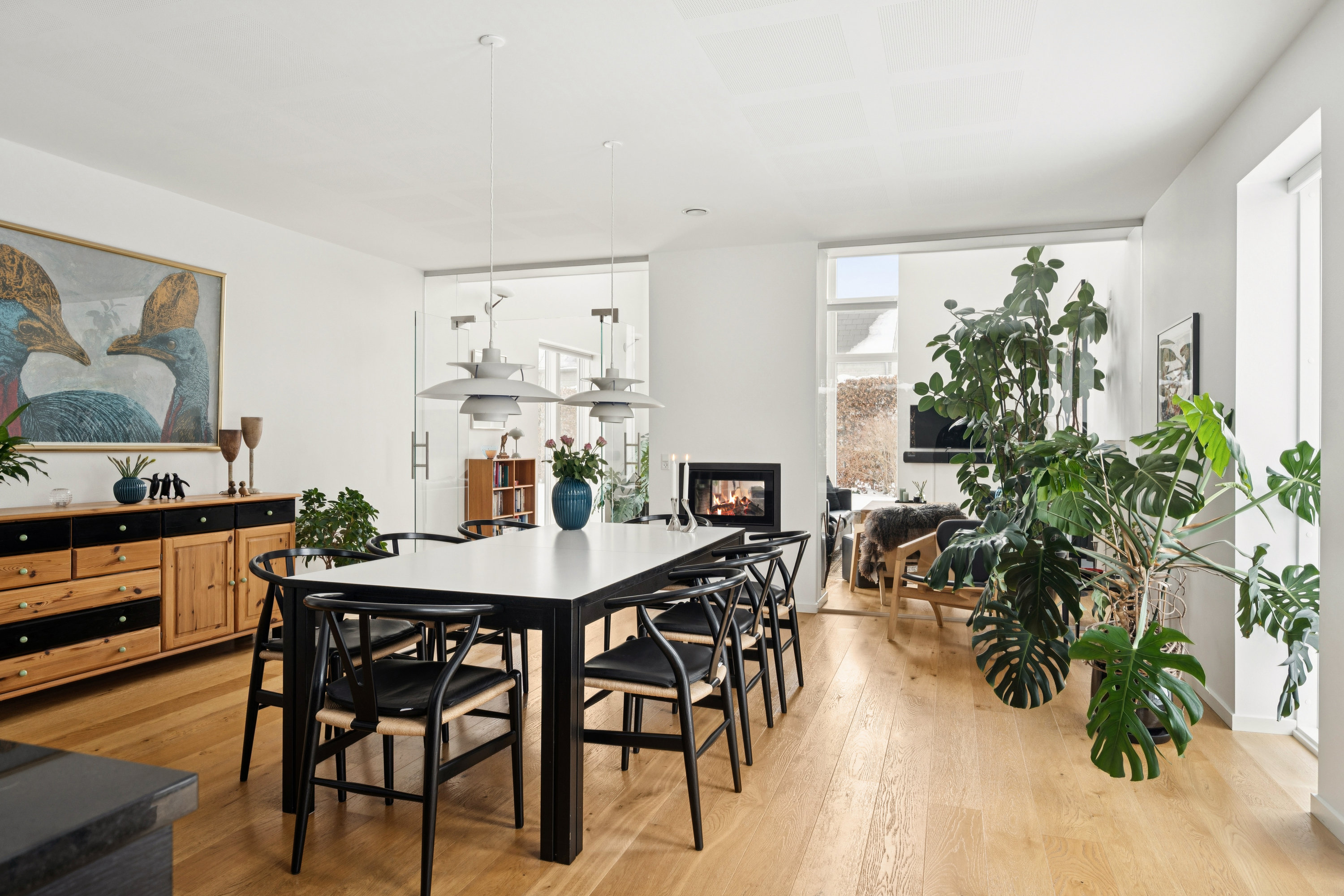 Fremhævet stue billede i fuldskærmstilstand. Billede af Jacob Adelborgs Allé 4B, 8240 Risskov