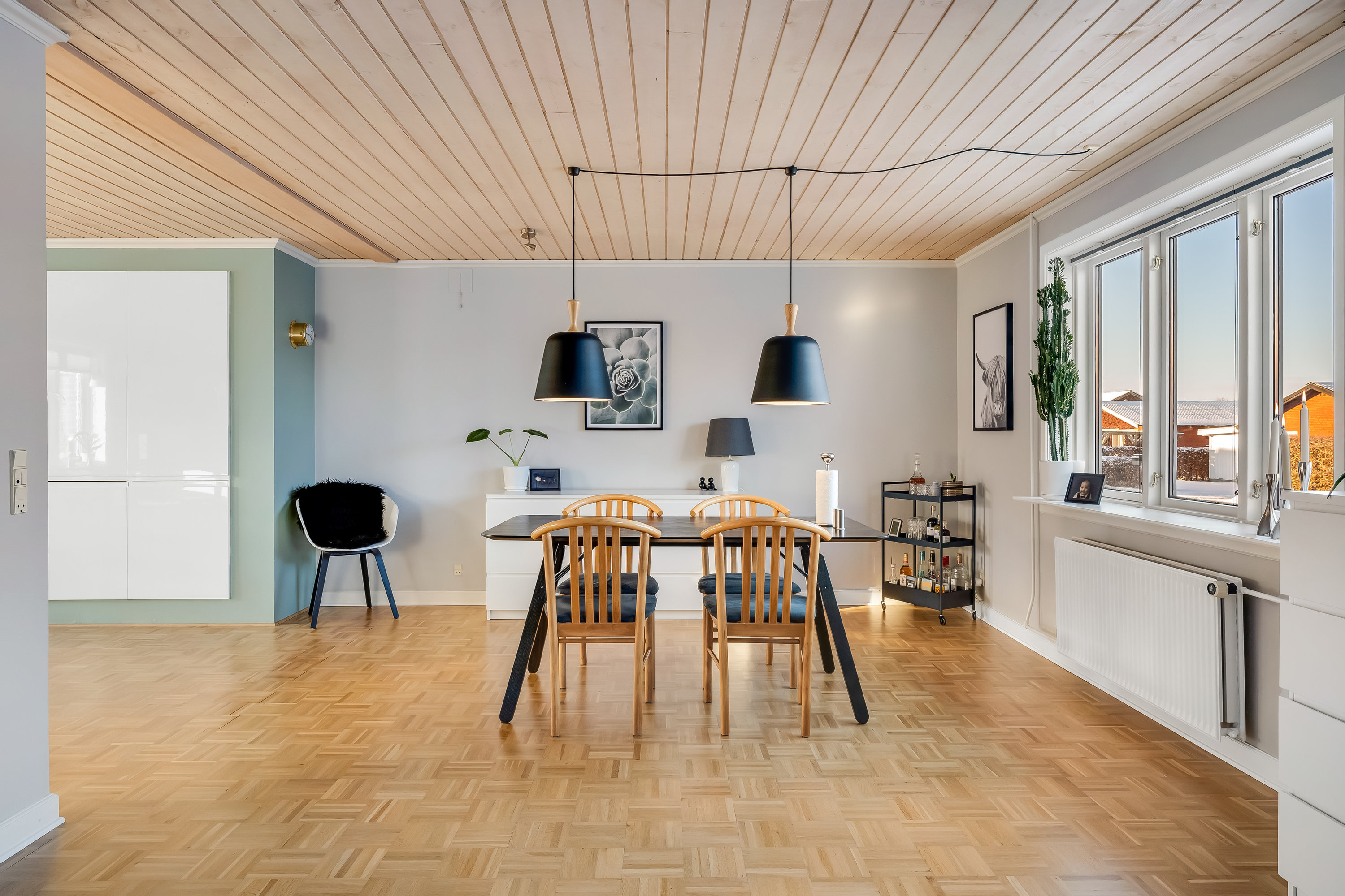 Fremhævet stue billede i fuldskærmstilstand. Billede af Søndergade 49, 6870 Ølgod