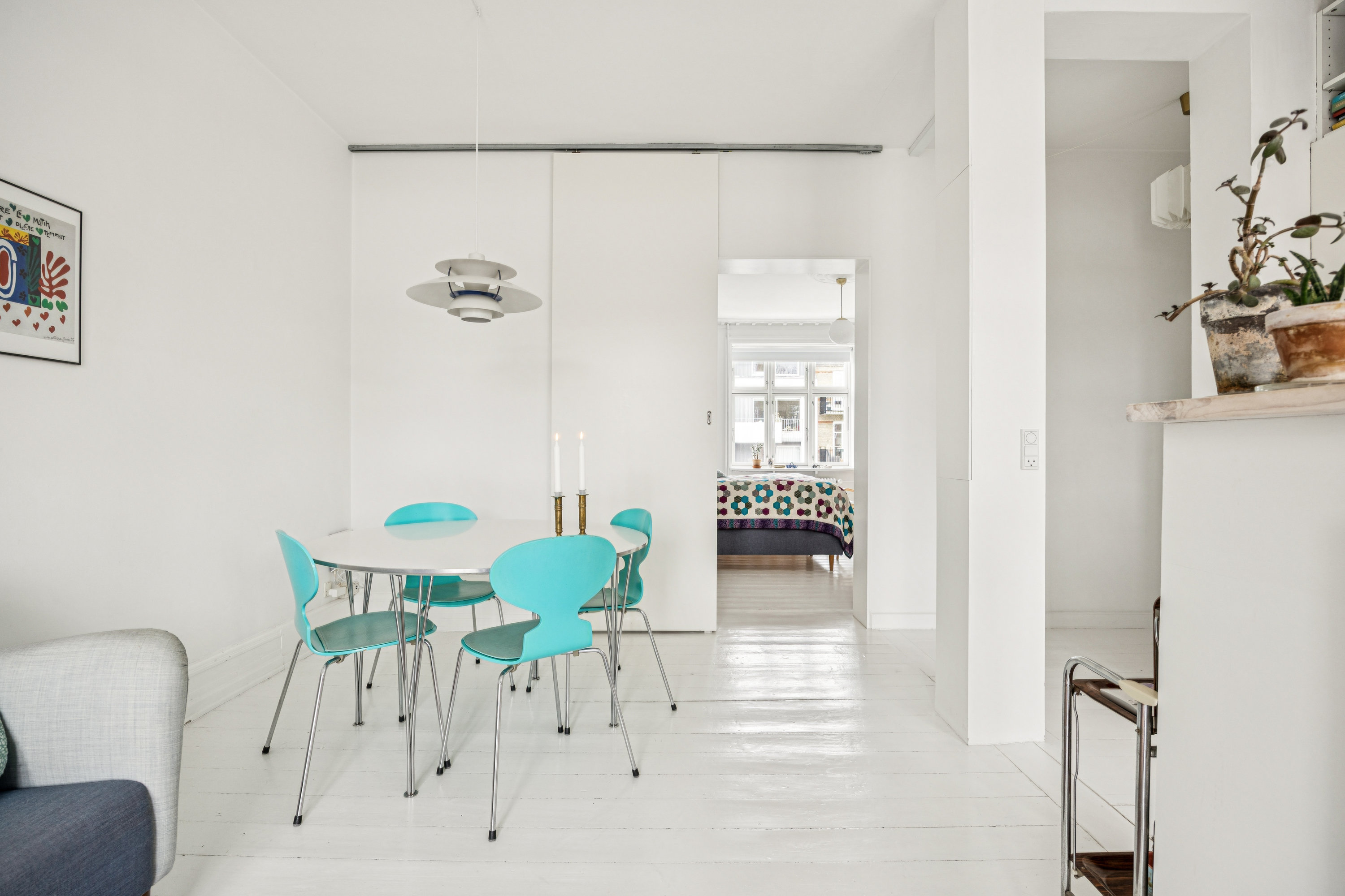 Fremhævet værelse billede i fuldskærmstilstand. Billede af Forhåbningsholms Alle 17C, 3. th., 1904 Frederiksberg C