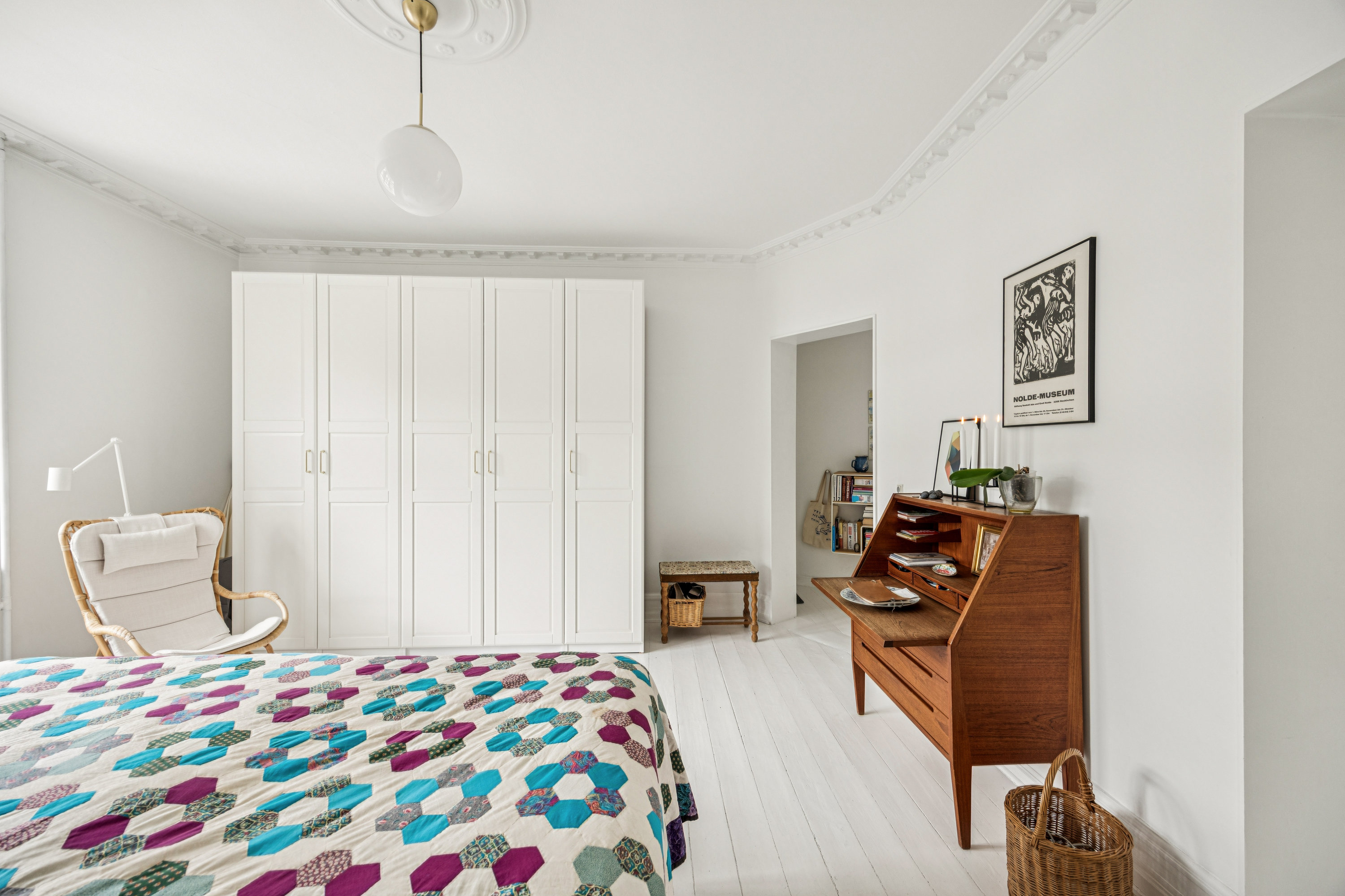 Fremhævet værelse billede i fuldskærmstilstand. Billede af Forhåbningsholms Alle 17C, 3. th., 1904 Frederiksberg C