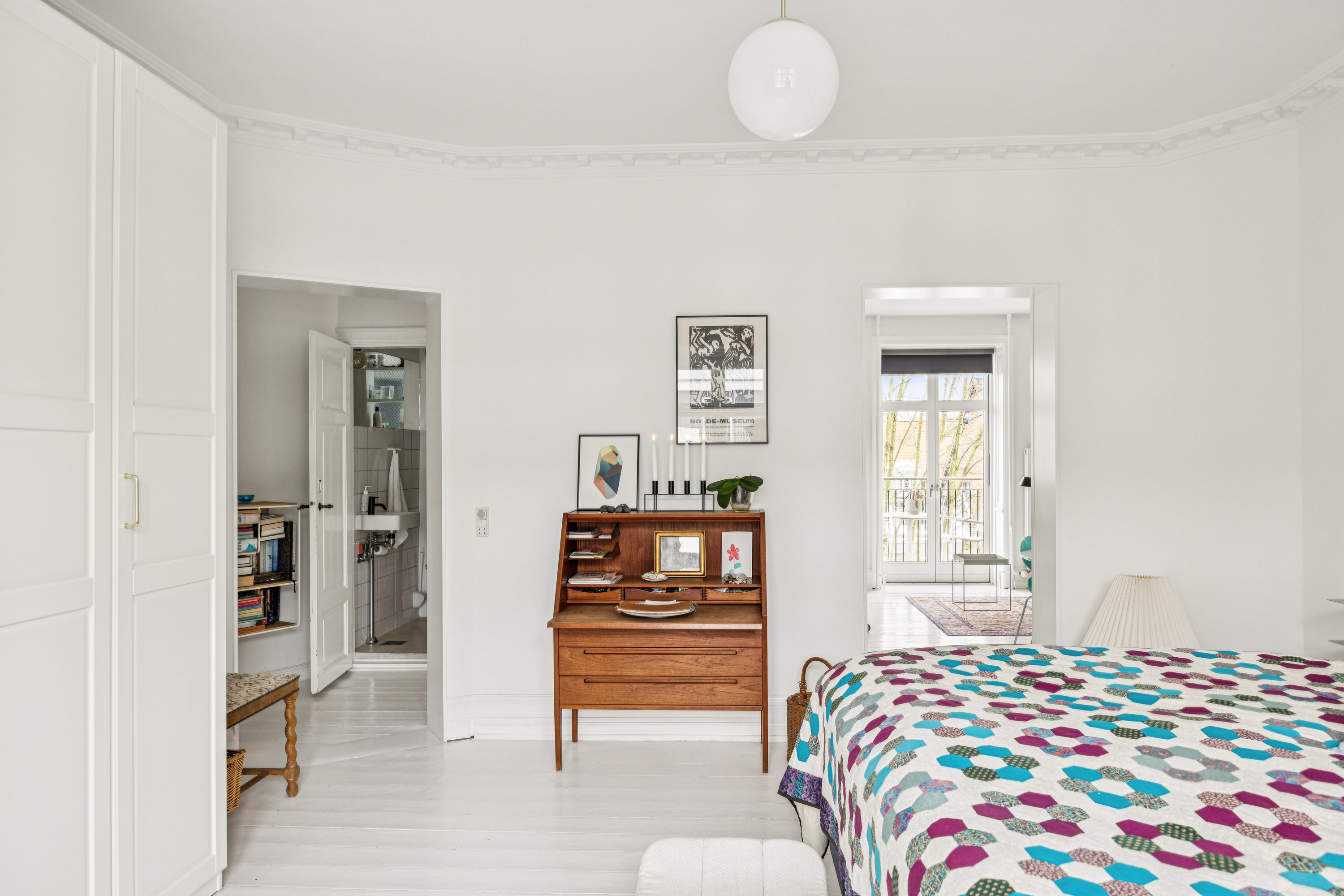 Fremhævet værelse billede i fuldskærmstilstand. Billede af Forhåbningsholms Alle 17C, 3. th., 1904 Frederiksberg C