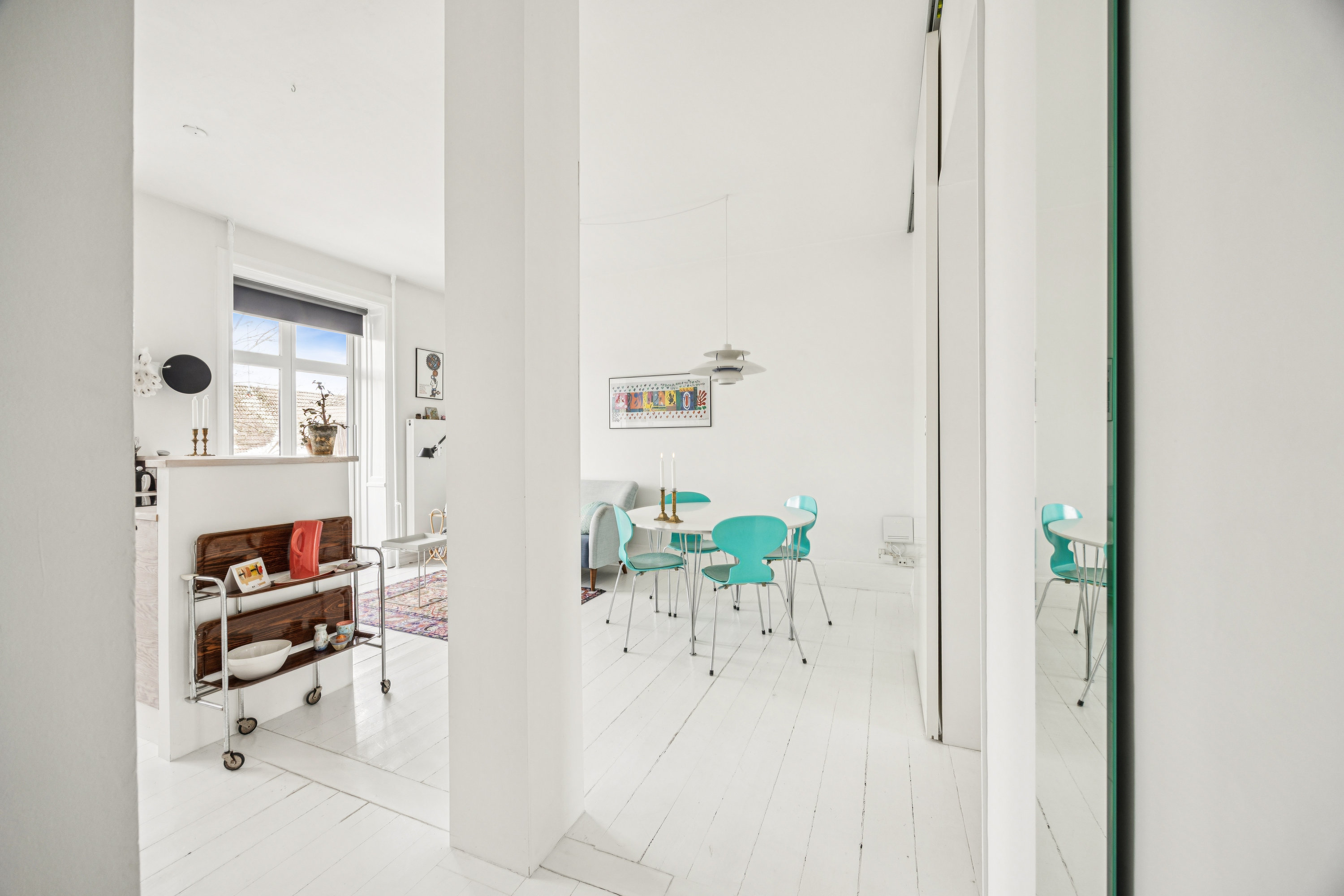 Fremhævet gang billede i fuldskærmstilstand. Billede af Forhåbningsholms Alle 17C, 3. th., 1904 Frederiksberg C