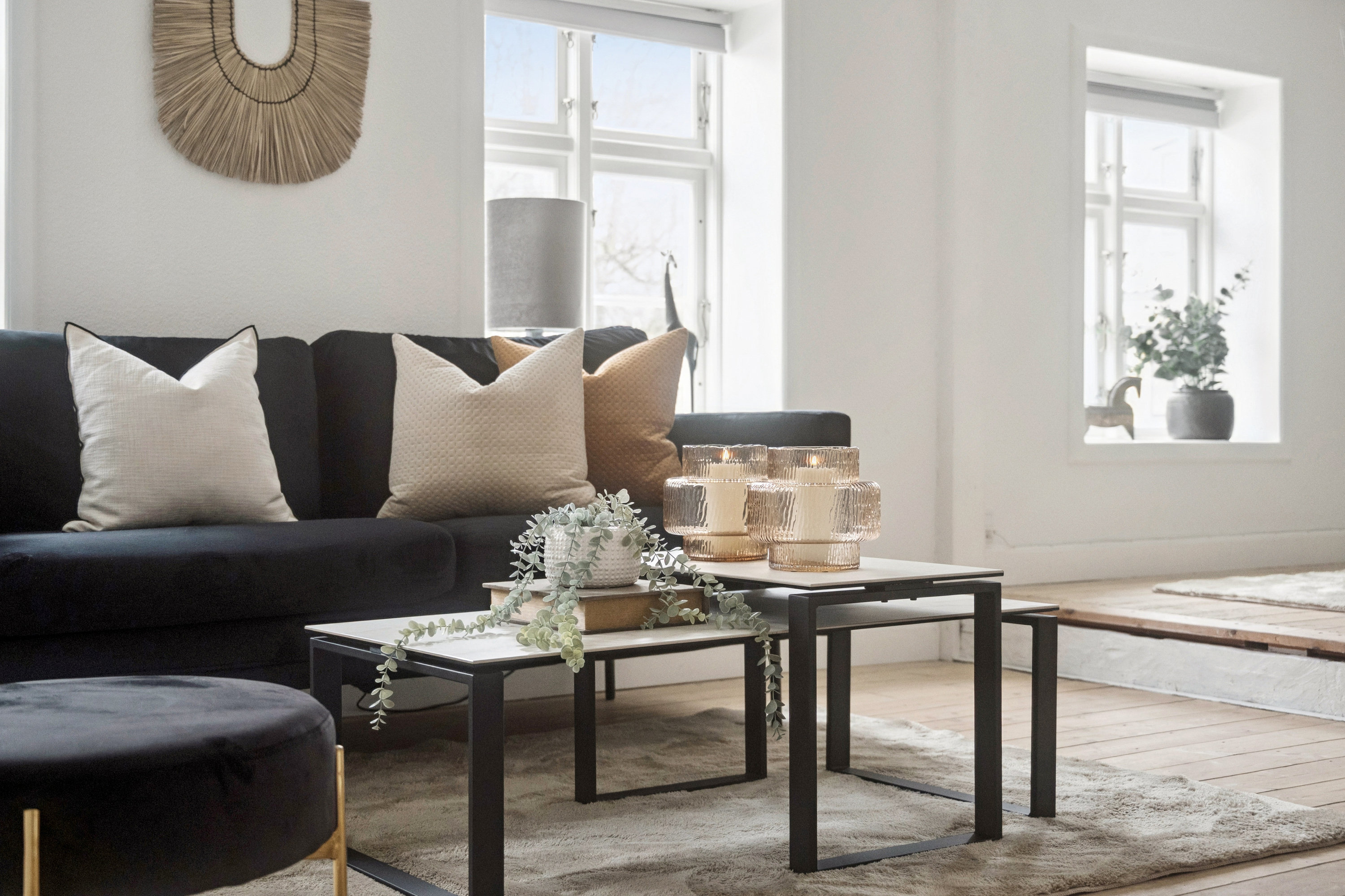 Fremhævet stue billede i fuldskærmstilstand. Billede af Torvegade 1C, 1. th., 3000 Helsingør