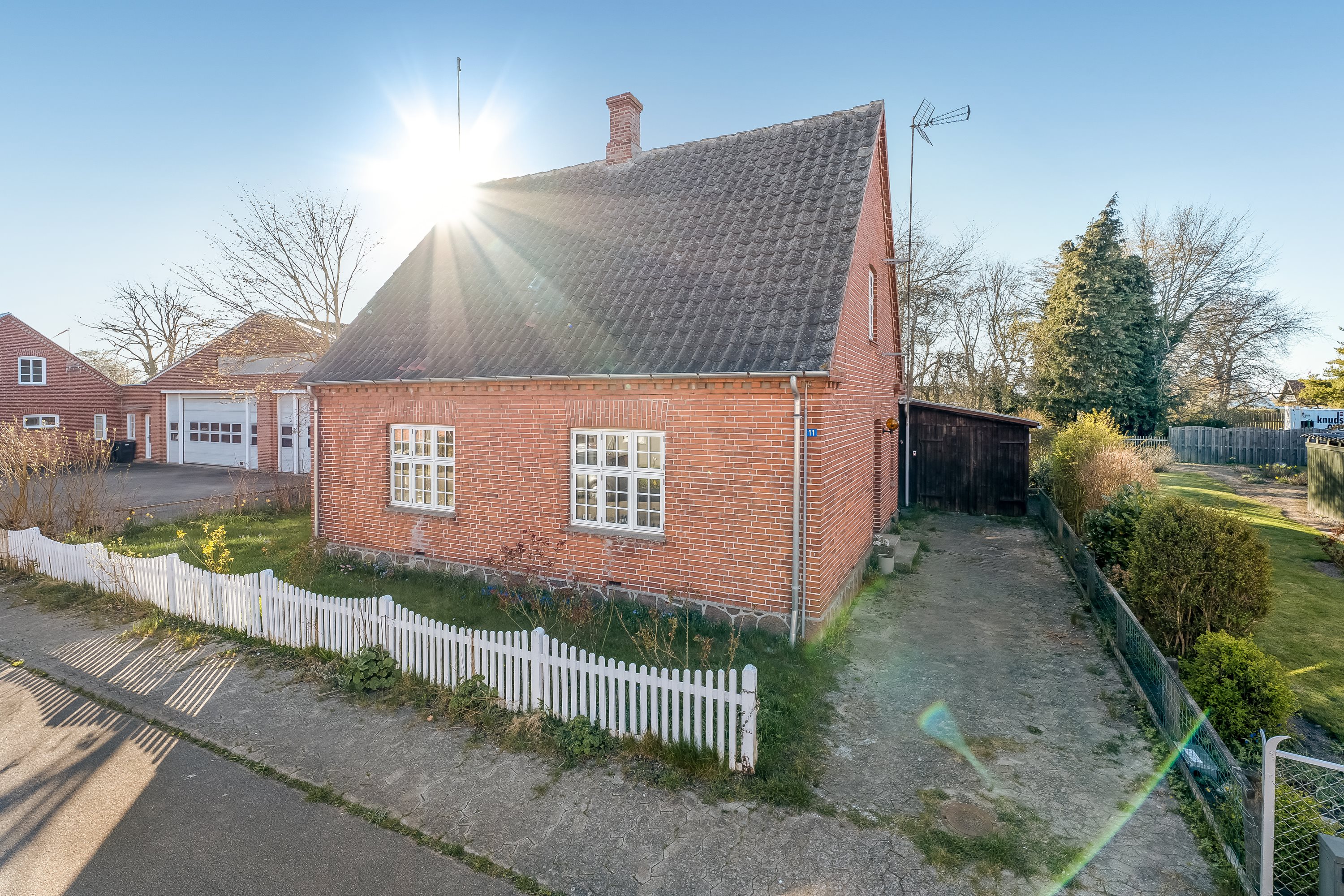 Fremhævet facade billede i fuldskærmstilstand. Billede af Panumsgade 11, 4941 Bandholm