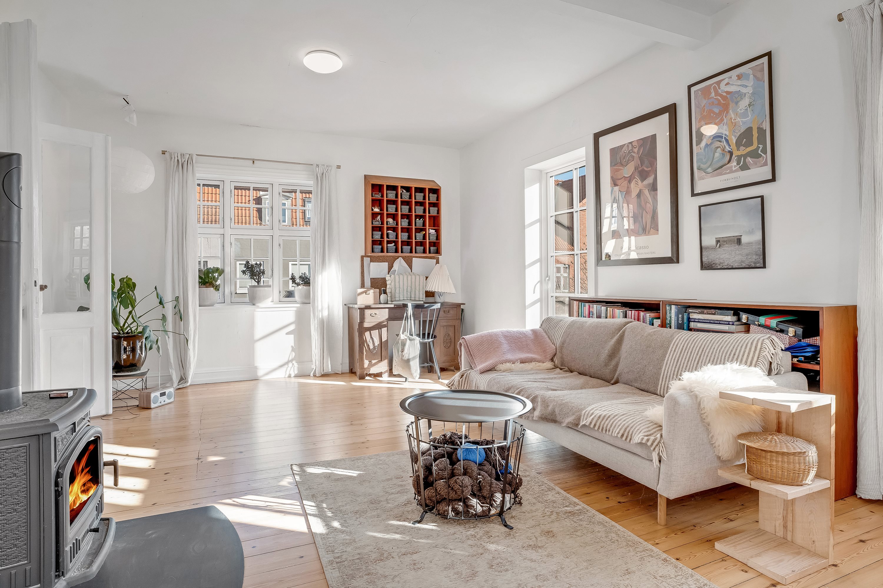 Fremhævet stue billede i fuldskærmstilstand. Billede af Panumsgade 11, 4941 Bandholm