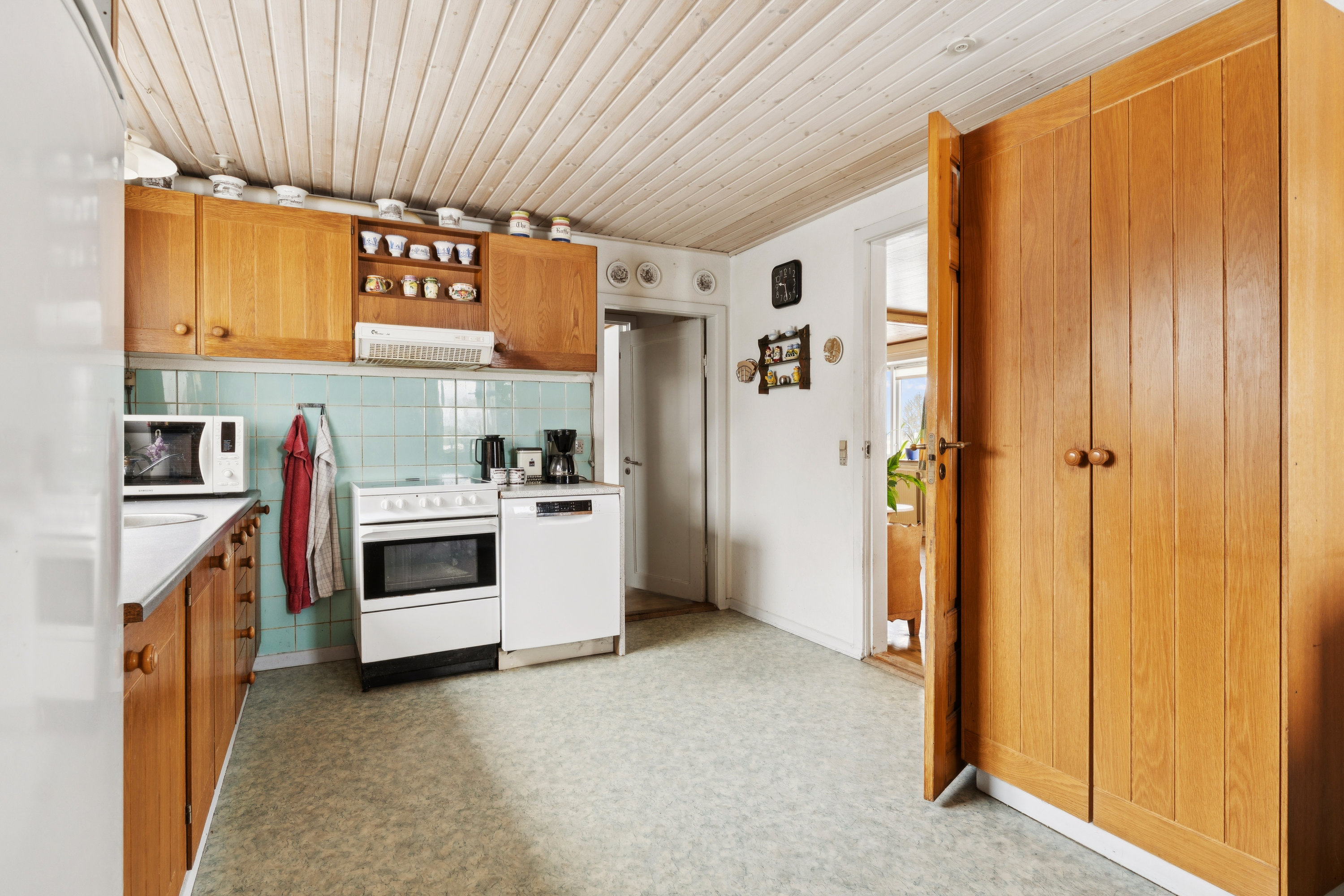 Fremhævet køkken billede i fuldskærmstilstand. Billede af Smedevej 3, 9870 Sindal