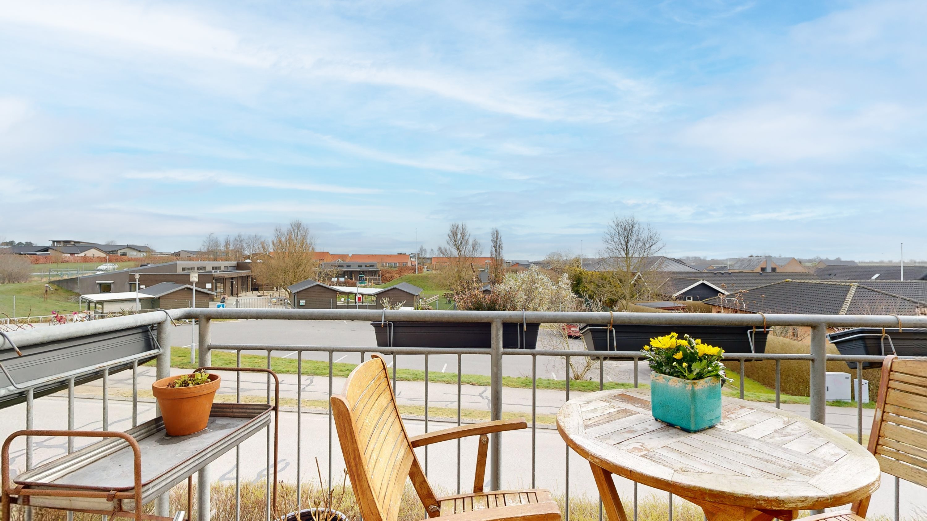 Fremhævet altan billede i fuldskærmstilstand. Billede af Asmild Hegn 9C, 8800 Viborg