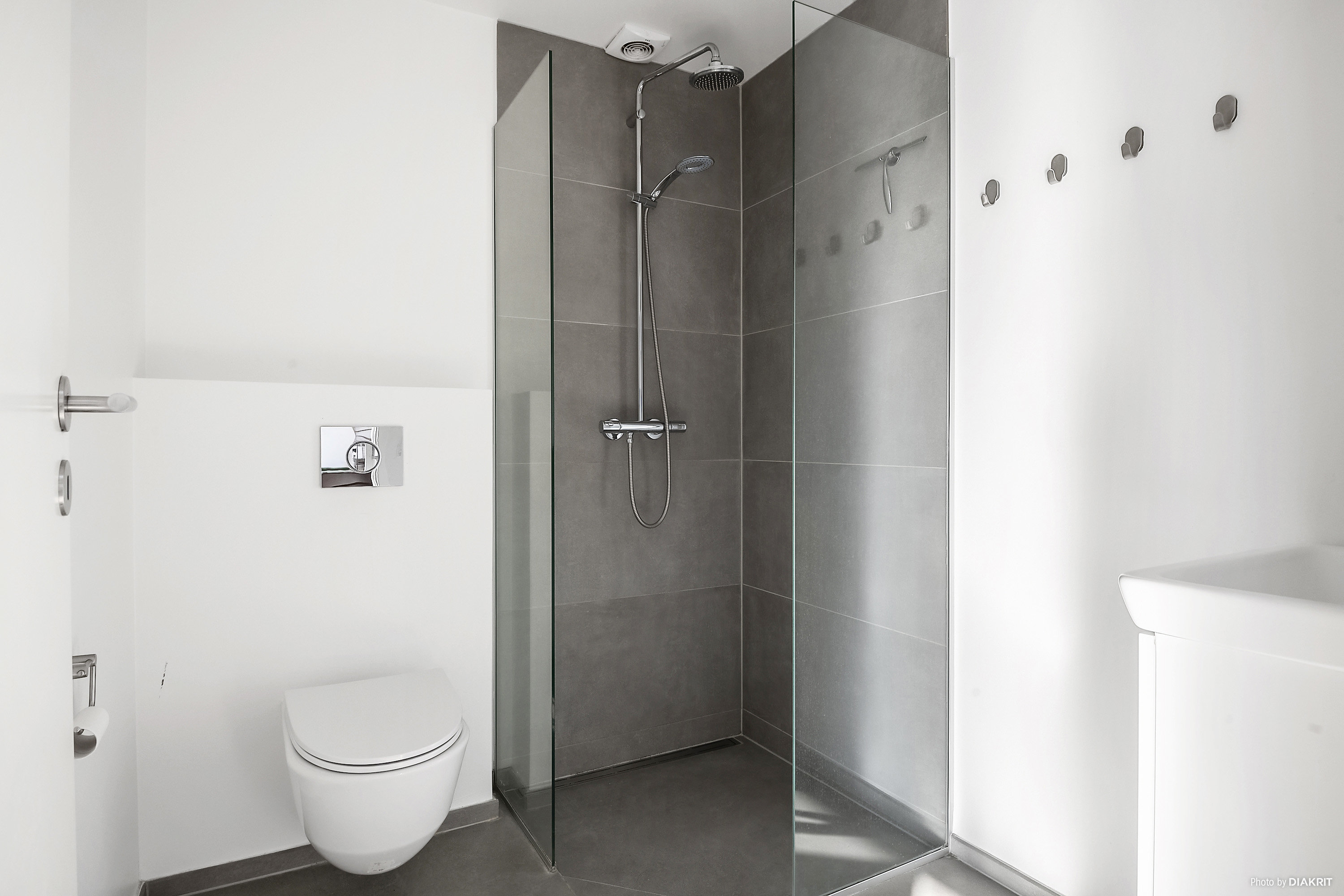 Fremhævet badeværelse billede i fuldskærmstilstand. Billede af Strandvænget 5, Saksild Str, 8300 Odder