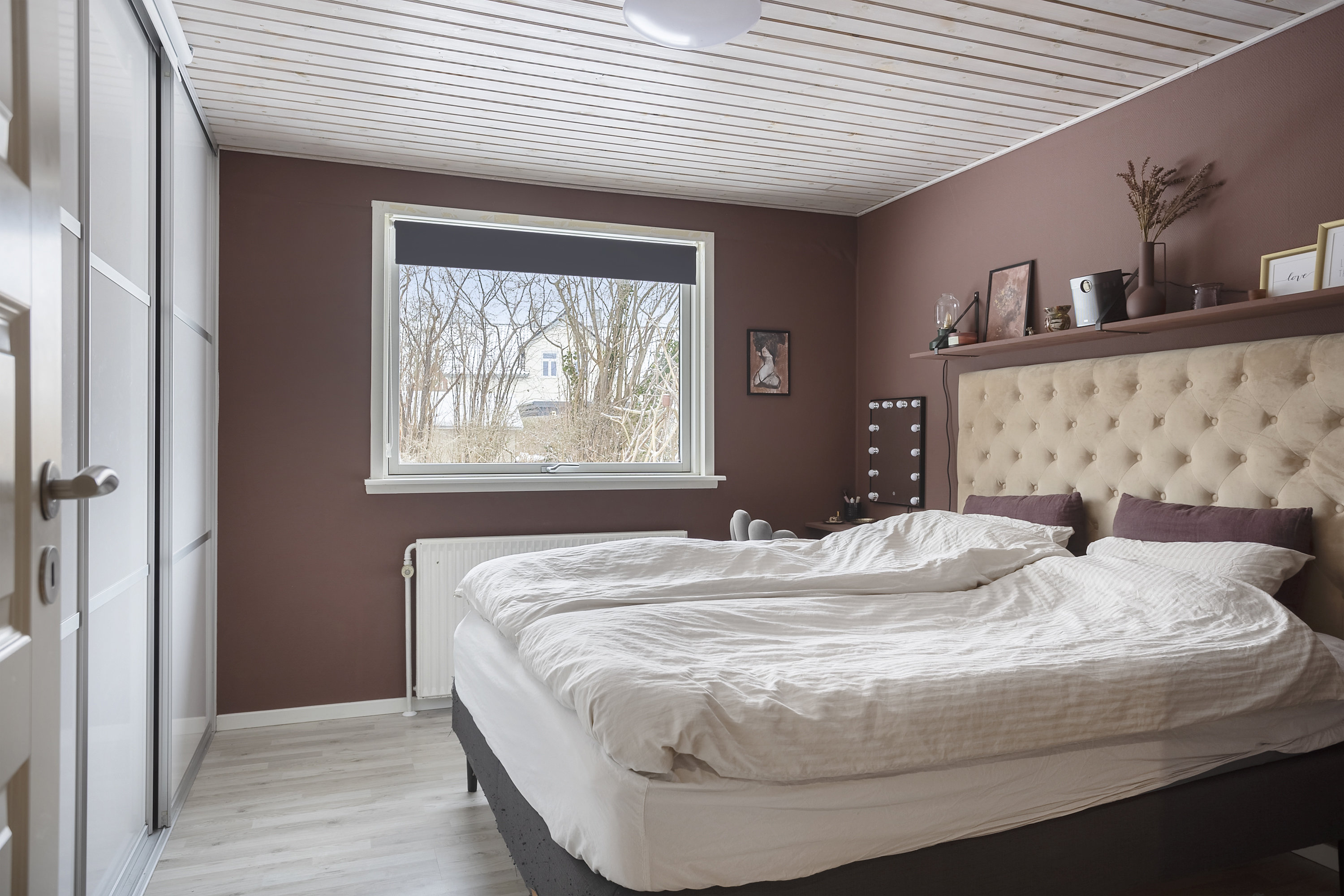 Fremhævet soveværelse billede i fuldskærmstilstand. Billede af Zeises Have 11, 6100 Haderslev