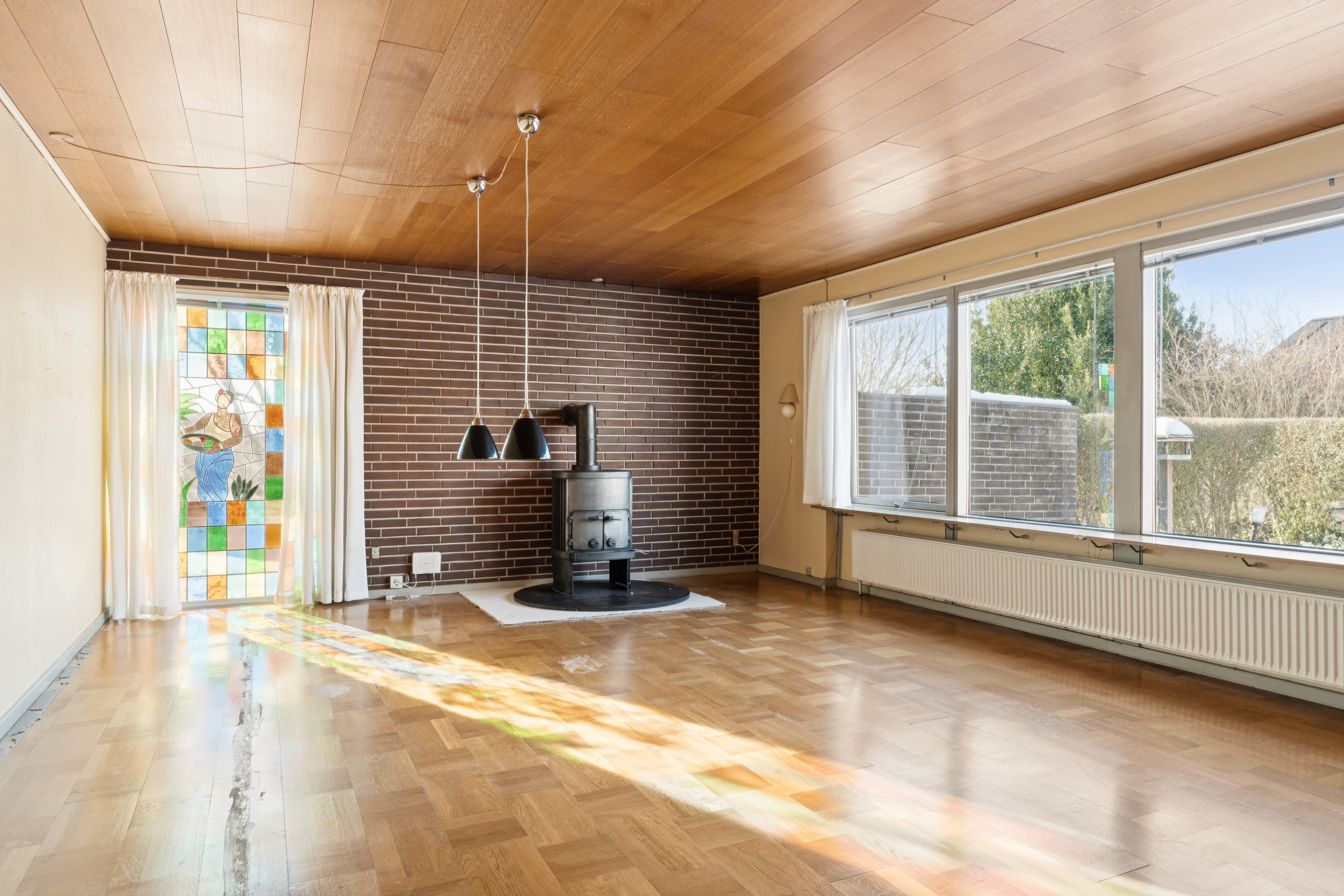 Fremhævet stue billede i fuldskærmstilstand. Billede af Æblevangen 56, 9000 Aalborg