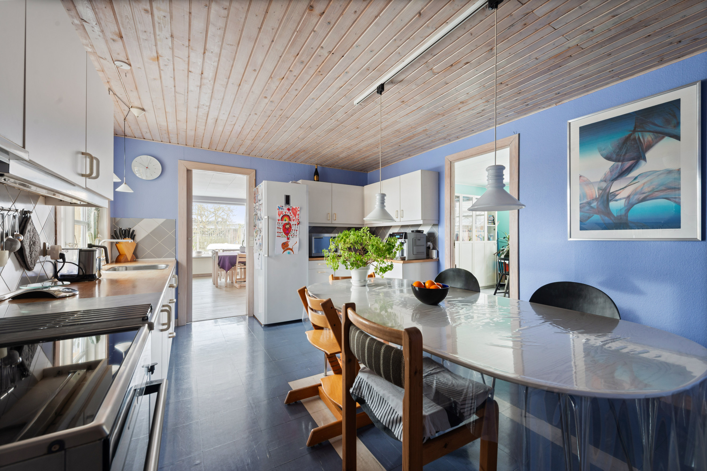 Fremhævet spisestue billede i fuldskærmstilstand. Billede af Lillevangsparken 21, 2670 Greve